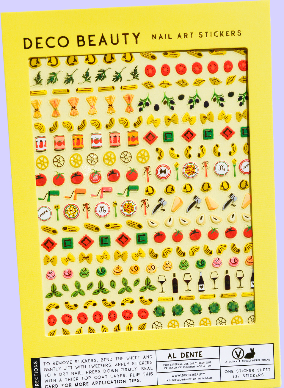 Nail Art Stickers - Al Dente