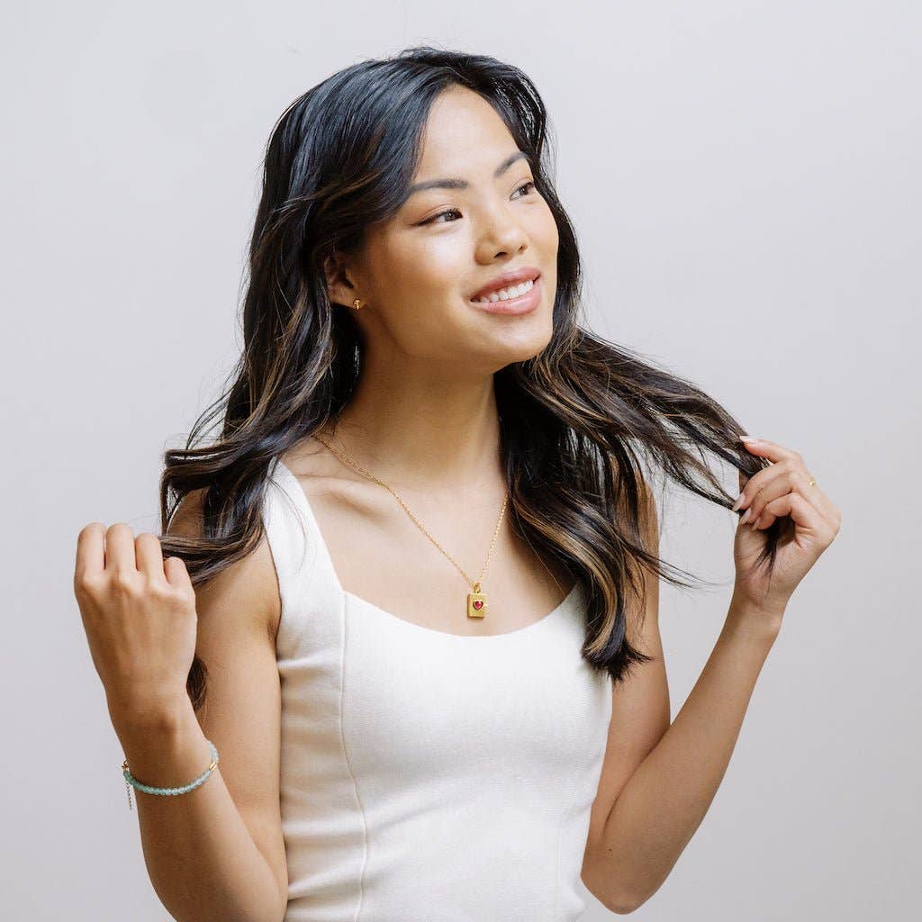 Love Note Locket Necklace - Proper