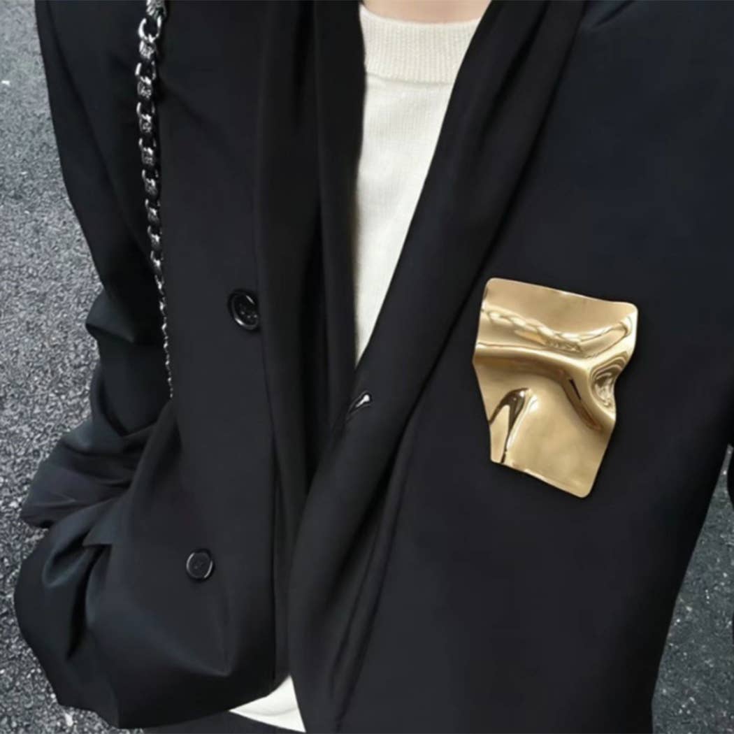 Textured Brooch