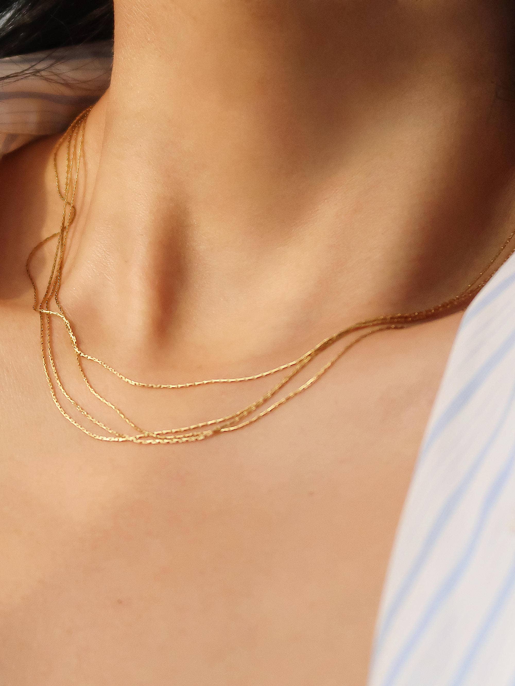 Palisse Layered Chain Necklace