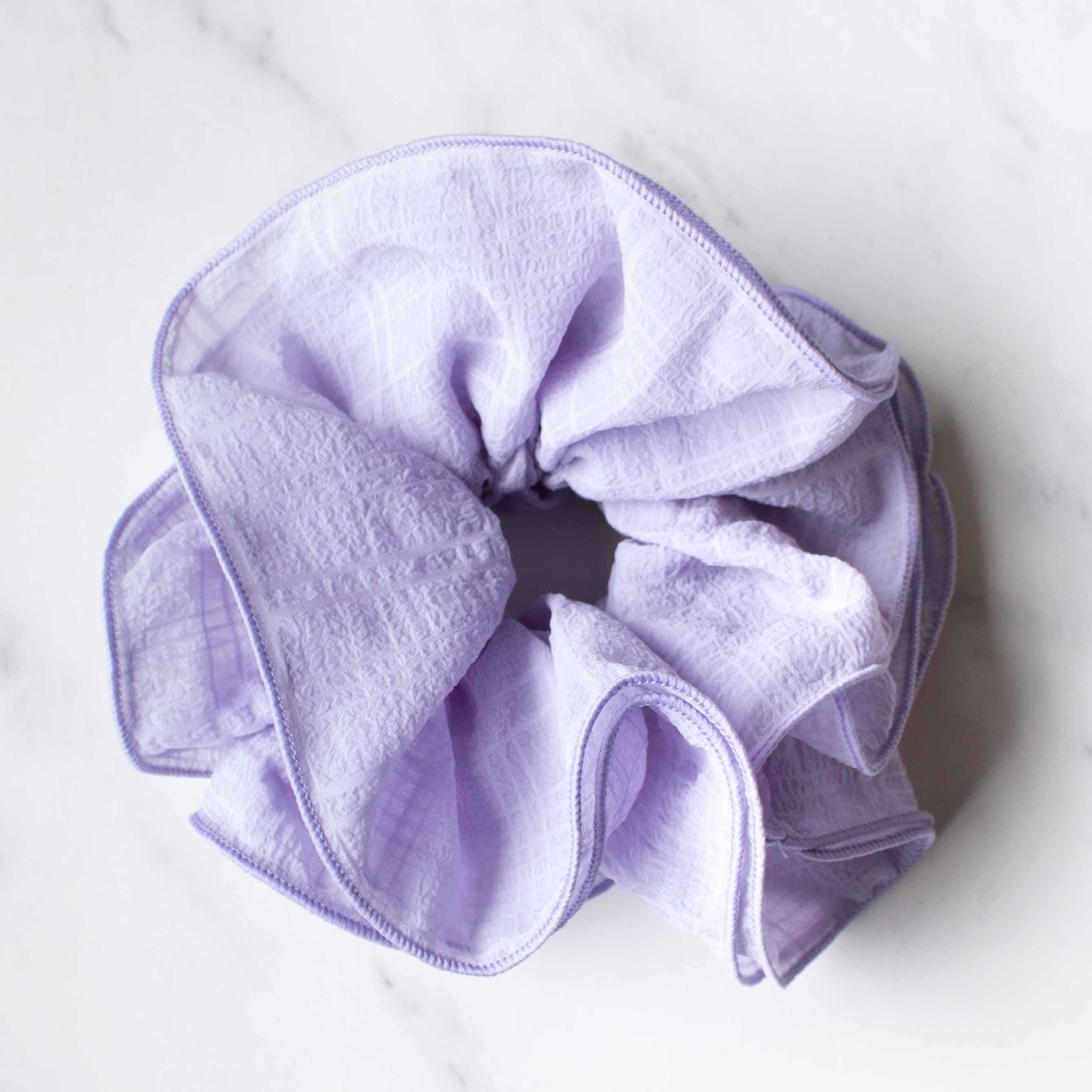 Ruffle Light Scrunchie