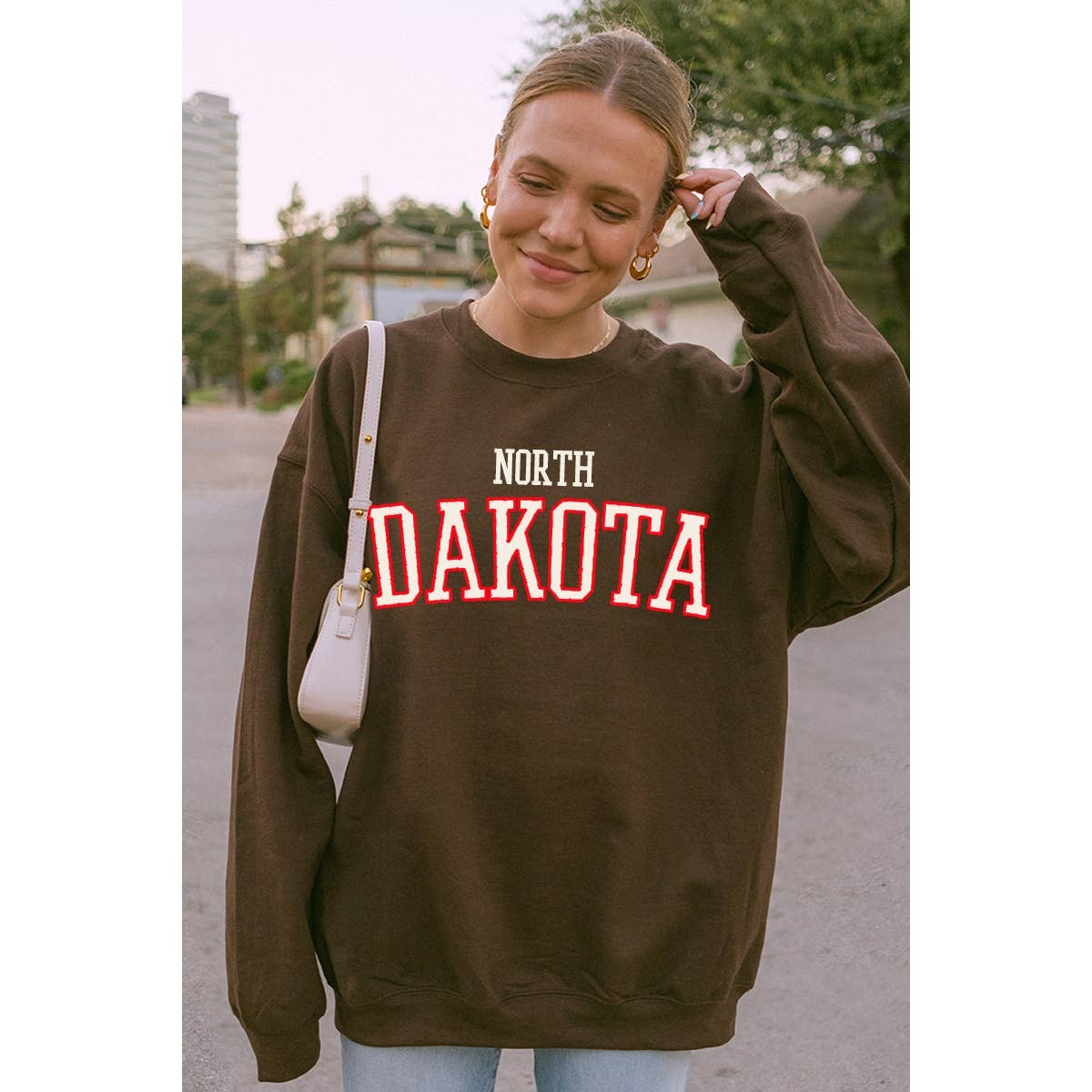 North Dakota Puffy Paint Sweatshirt - Proper