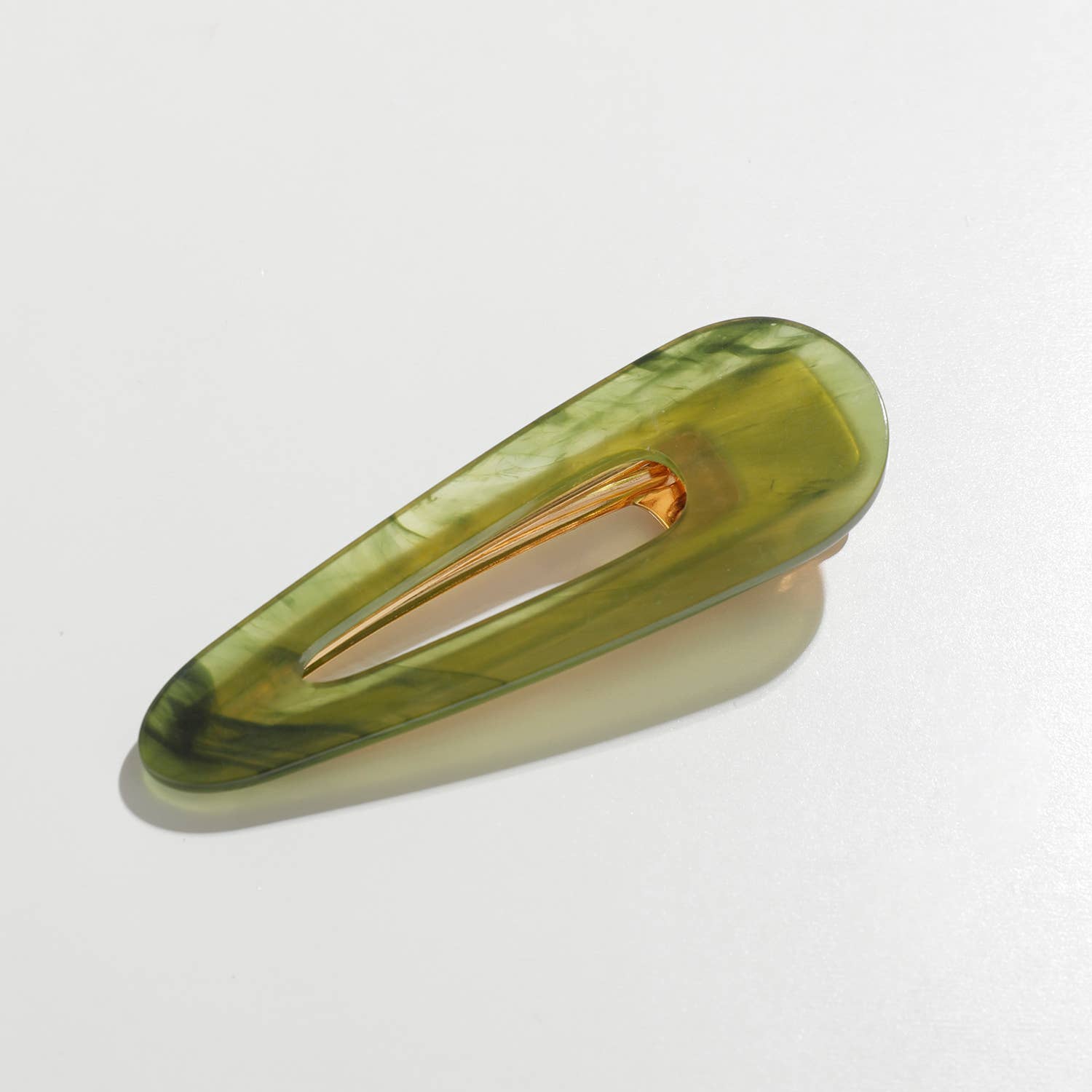 Gemma Green Hair Clip Set