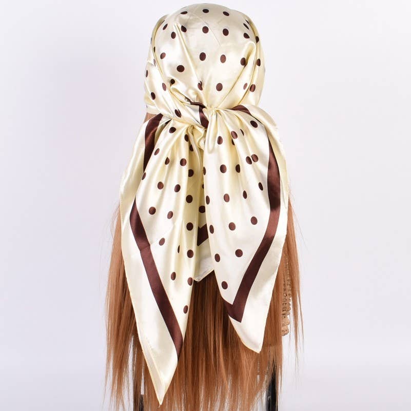 Large Polka Dot Scarf - Proper