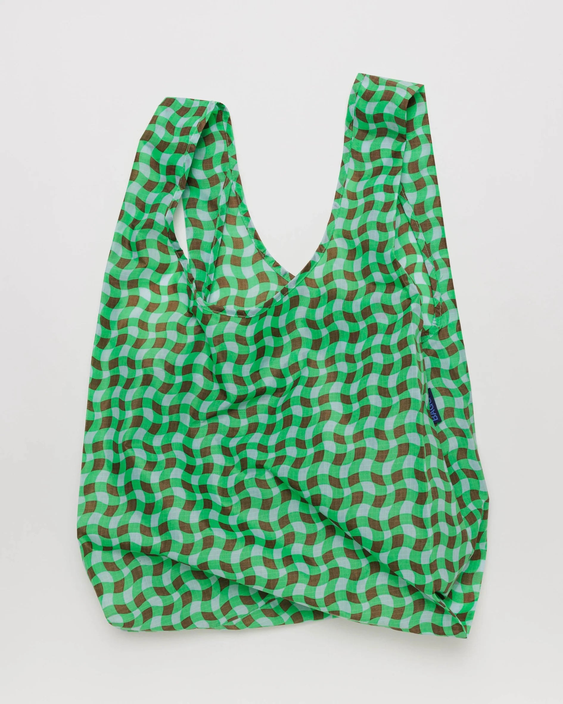 Standard Baggu - Wavy Gingham Green - Proper