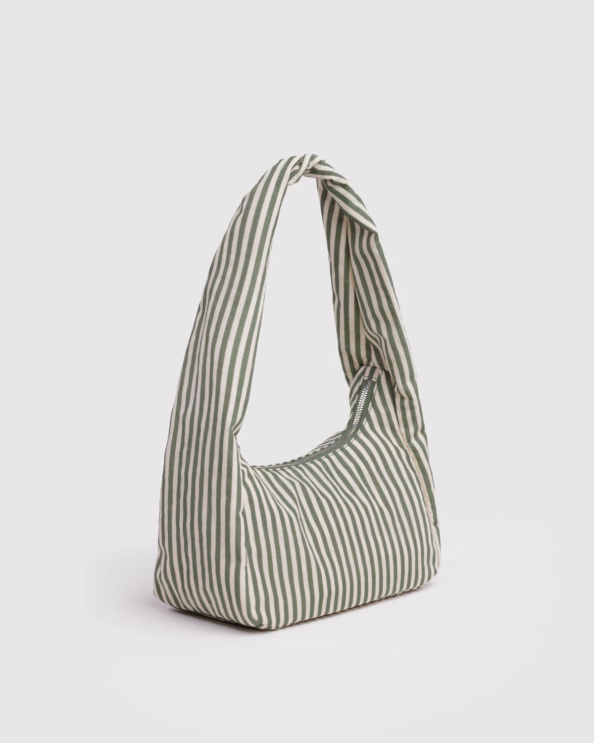 Small Nylon Meringue Bag - Sage Stripe - Proper