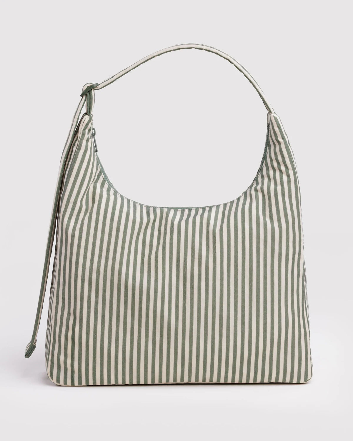 Nylon Shoulder Bag - Sage Stripe - Proper