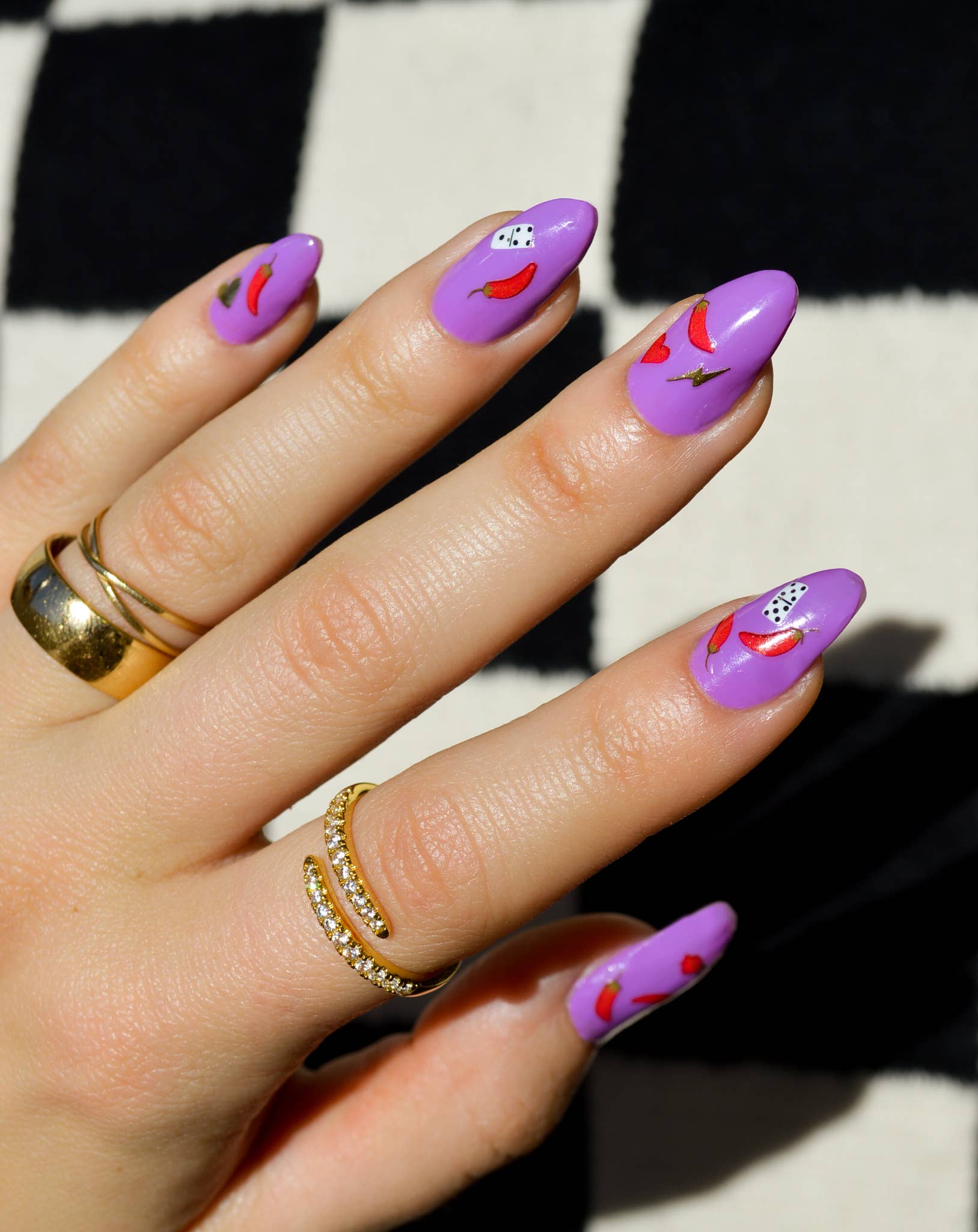 Nail Art Stickers - Jackpot