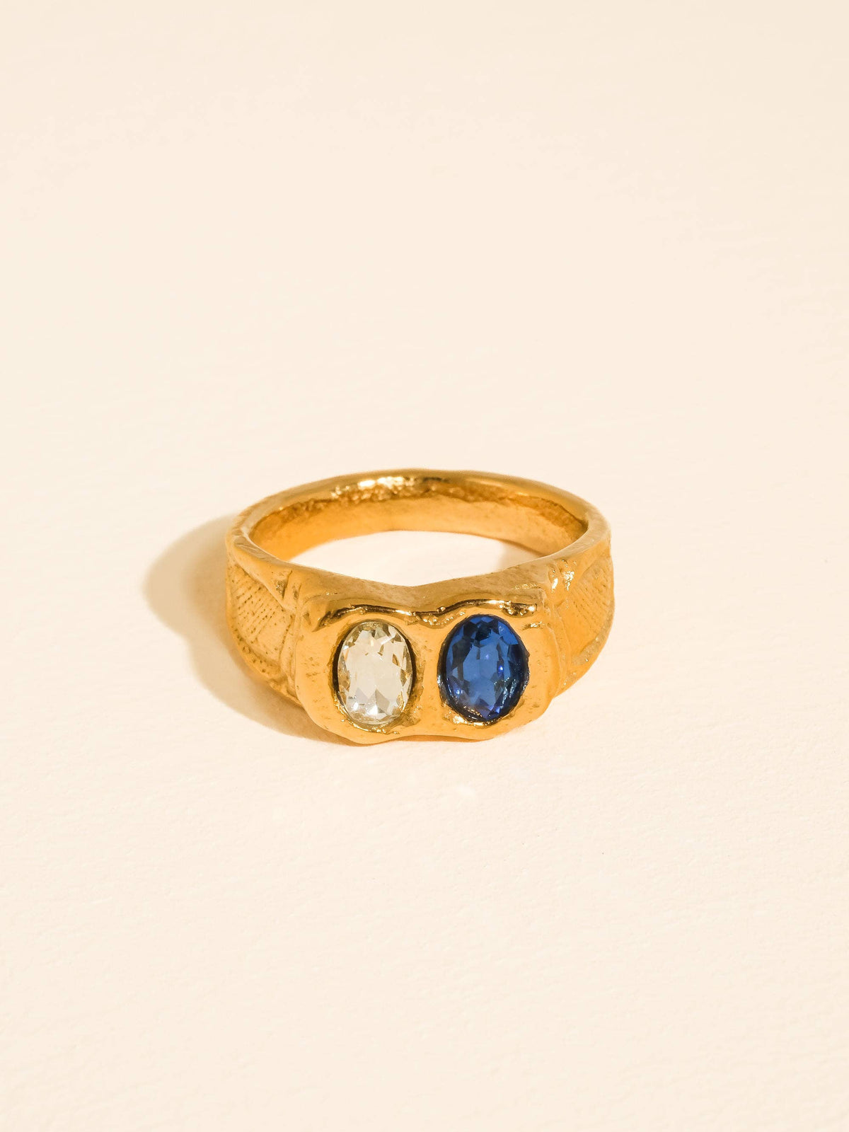 Rosina Blue CZ Ring