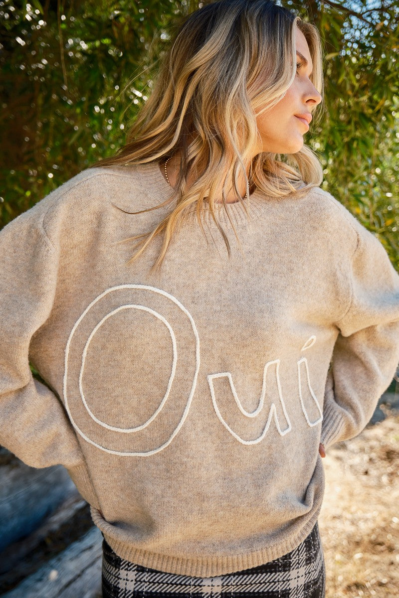 Oui Yes Sweater