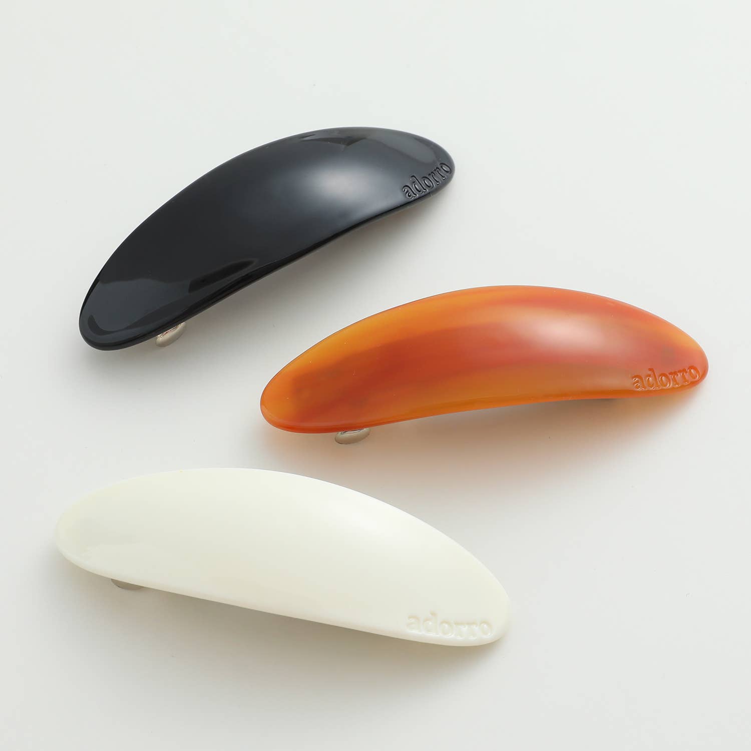 Charlotte Curved Thick French Barrette