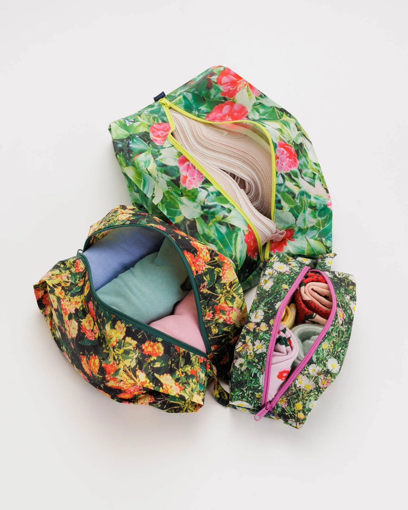 Baggu 3D Zip Set - Photo Florals - Proper