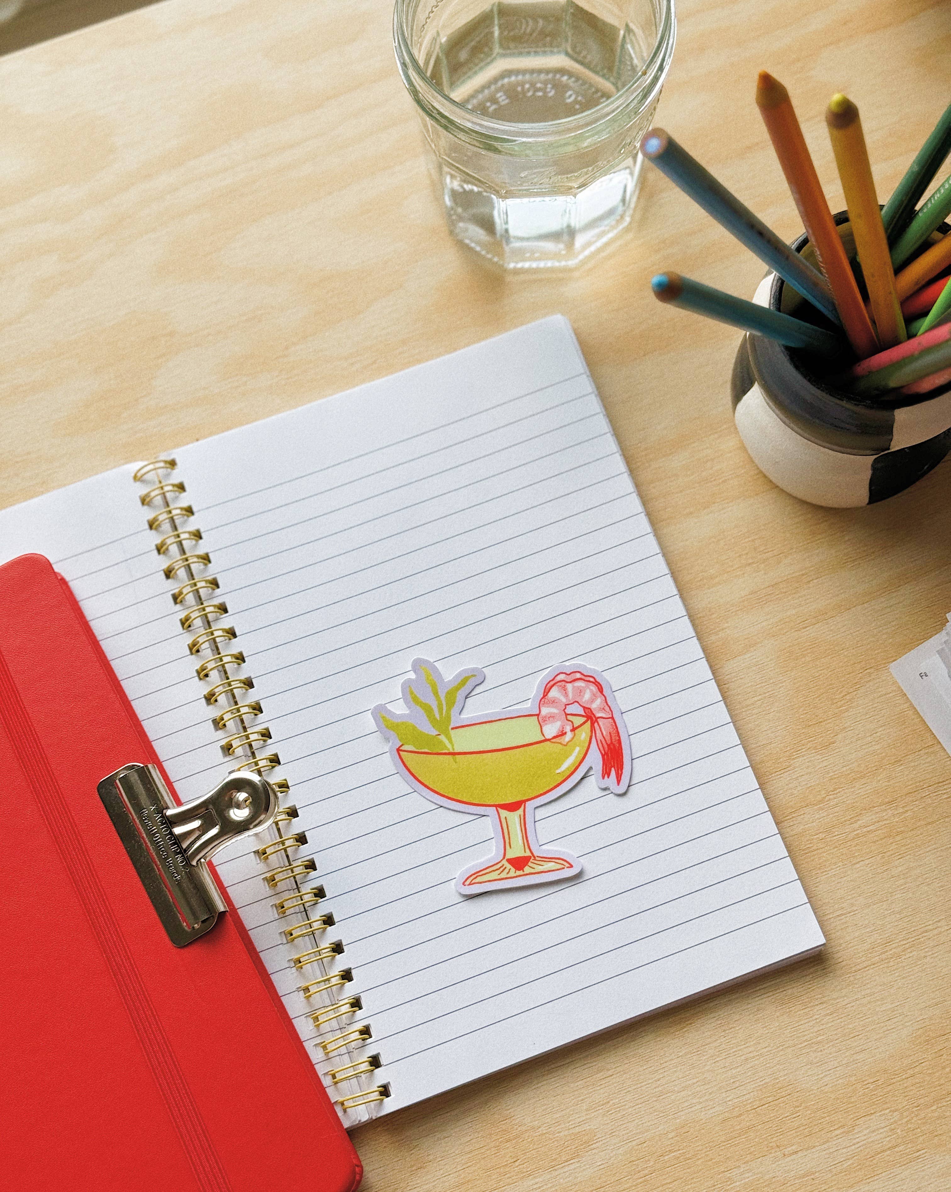 Shrimp Cocktail Sticker 