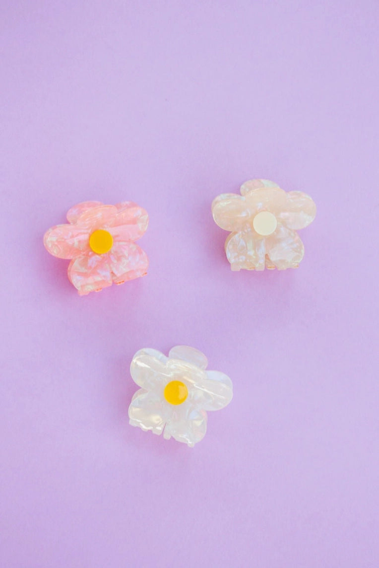 Crystalline Flower Claw Clip - Proper