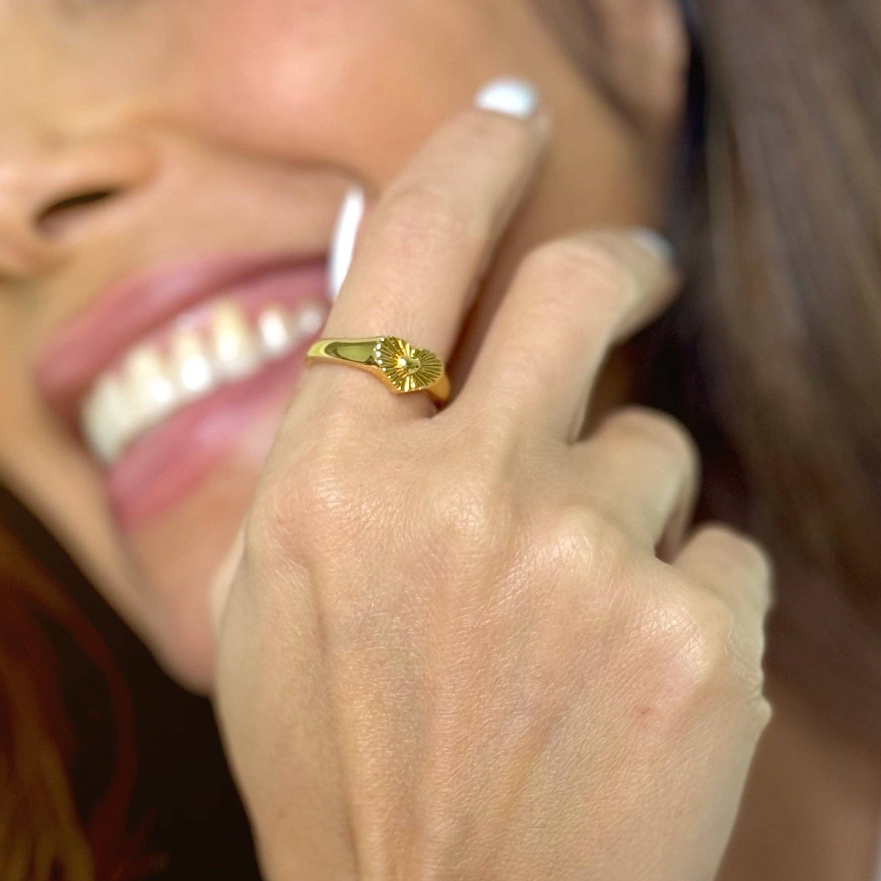 Heart Beam Ring - Proper