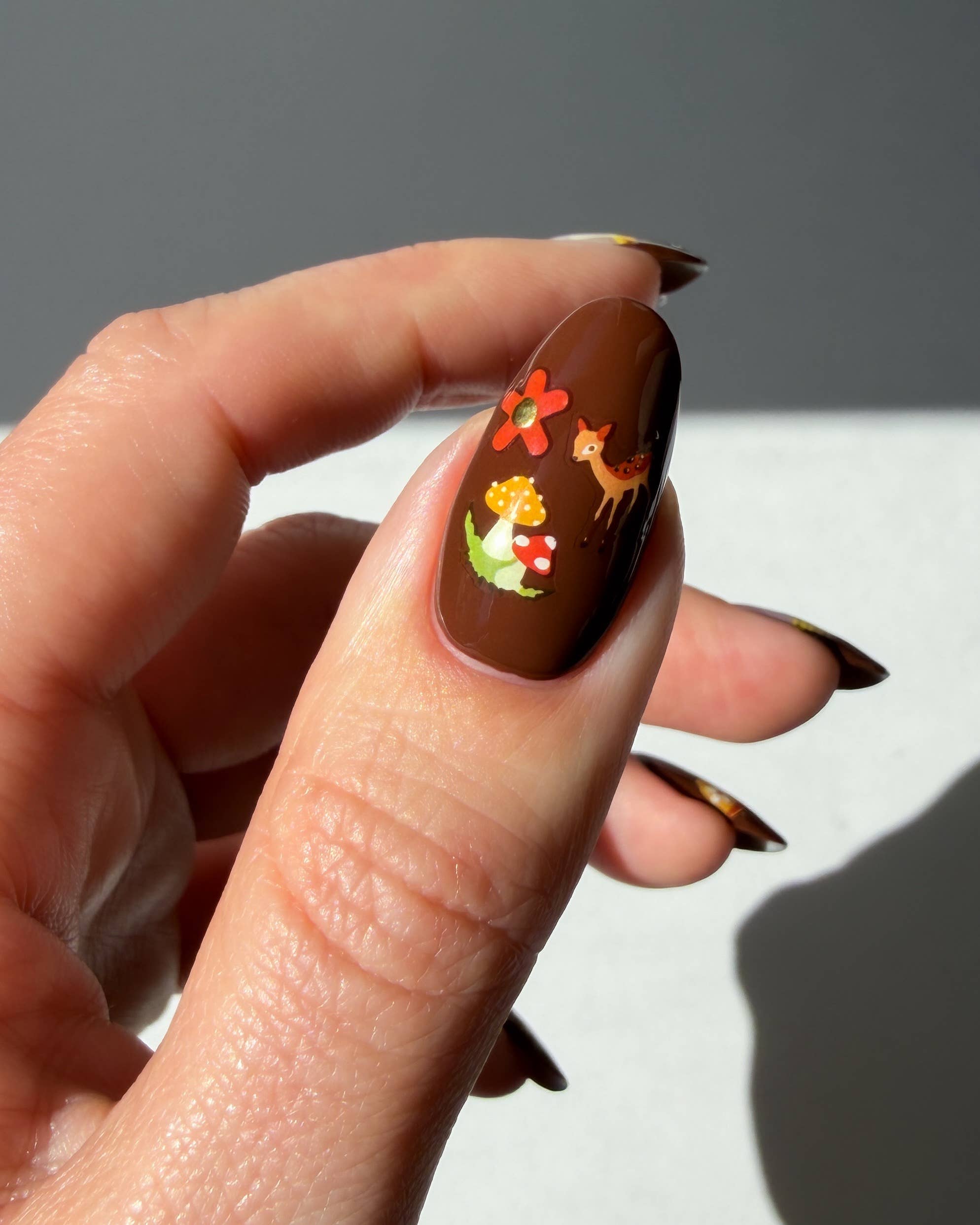 Nail Art Stickers - Cinnamon Stick
