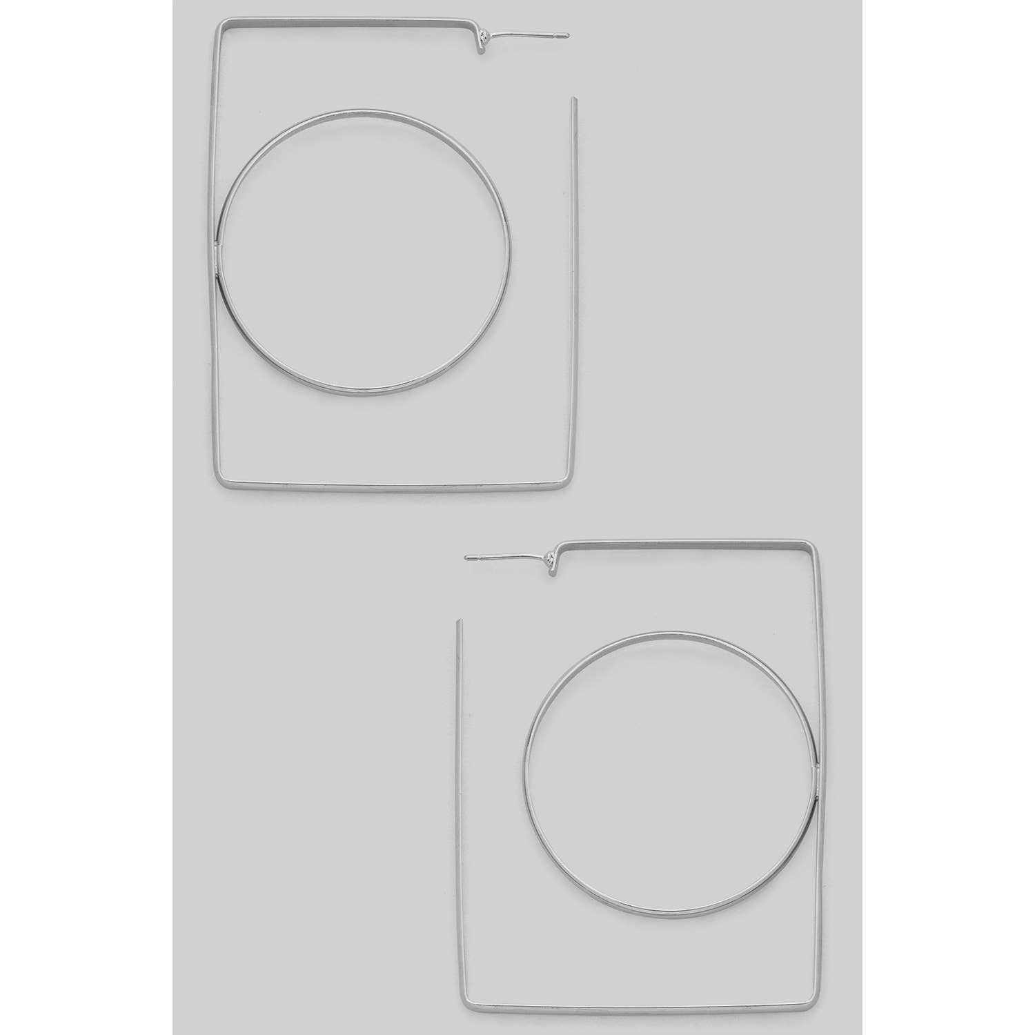 Geo Hoop Earrings - Proper