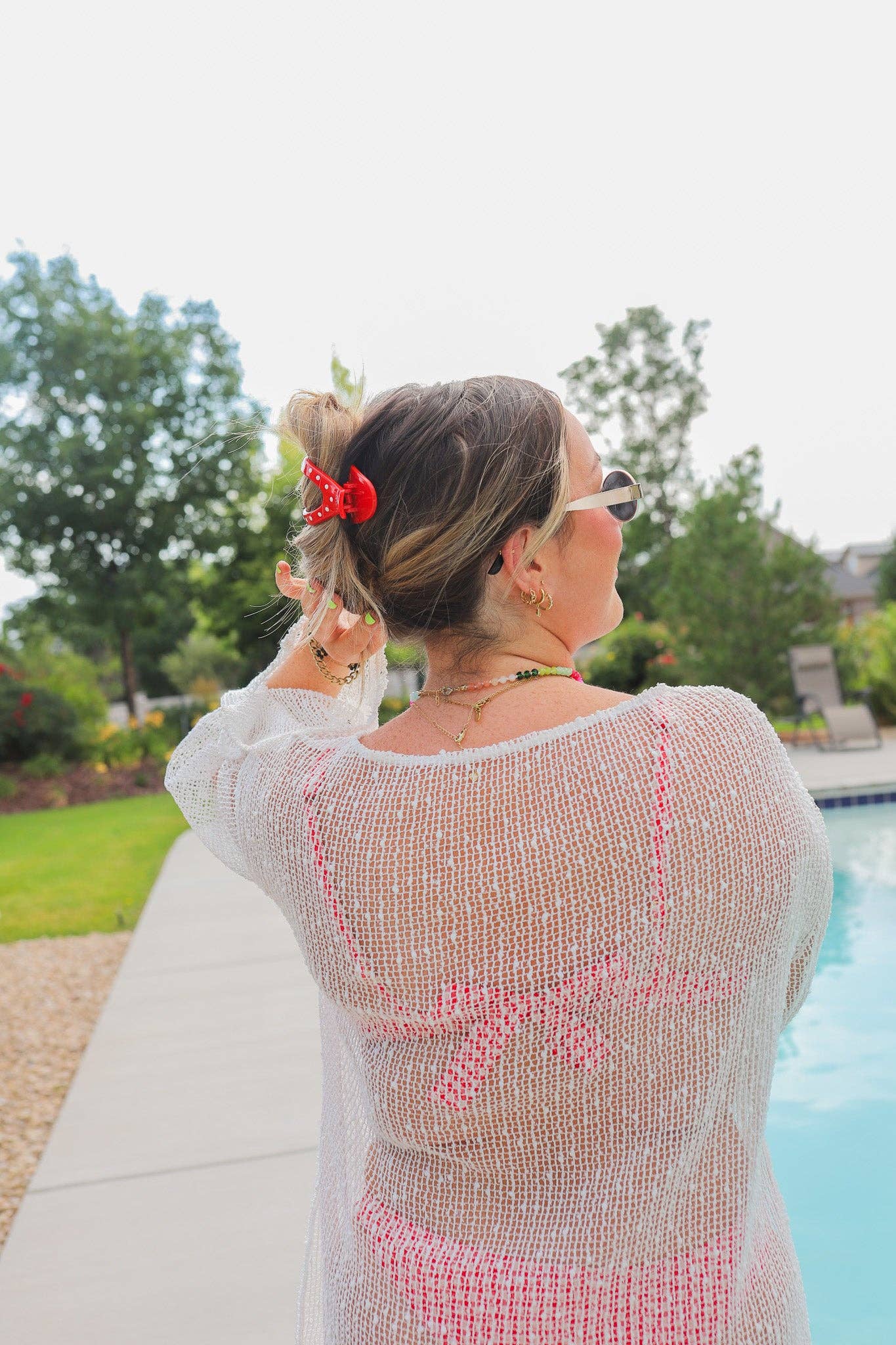 Polka Dot Lay Down 2.0 Claw Clip - Proper