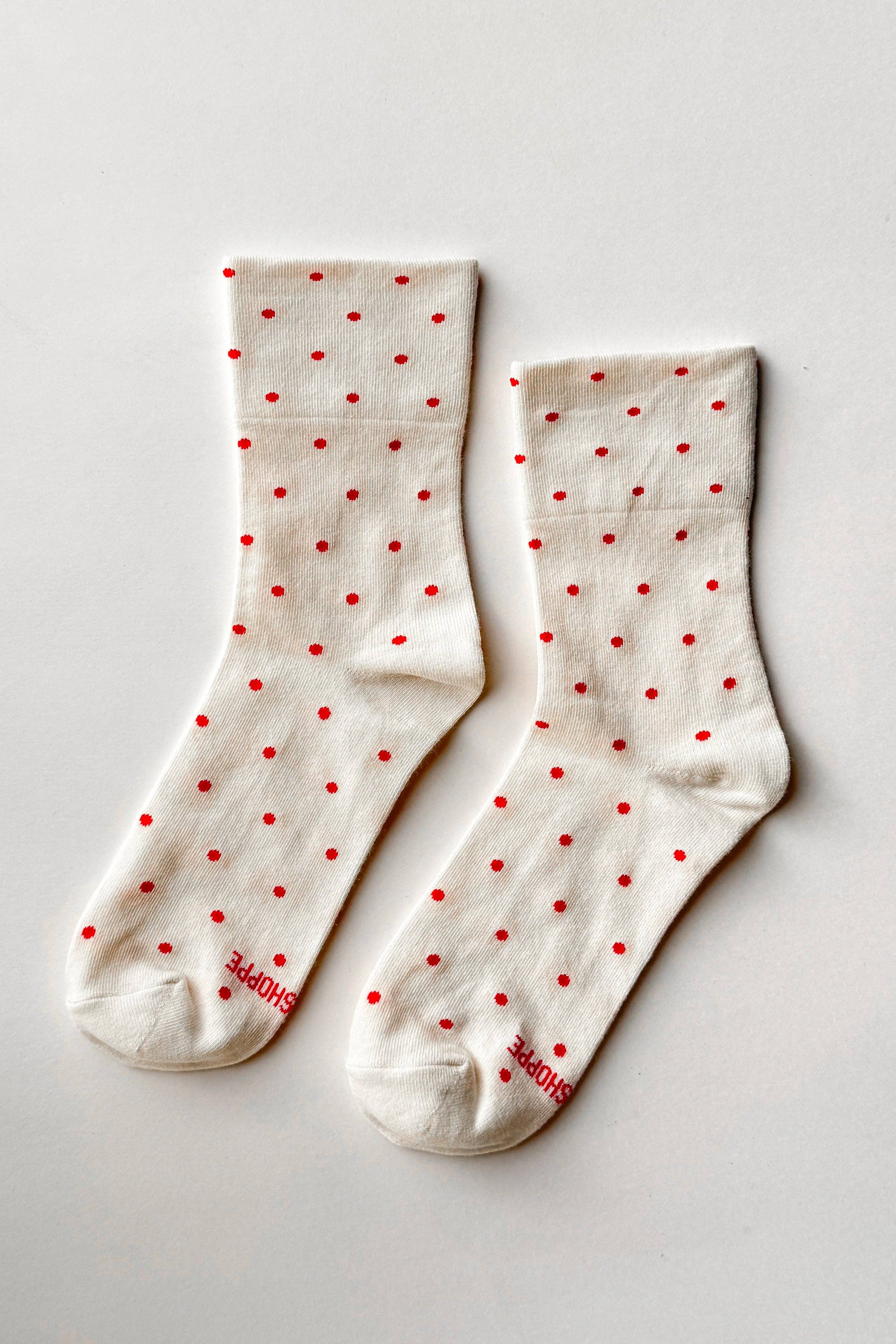 Polka Dot Sneaker Socks - Proper