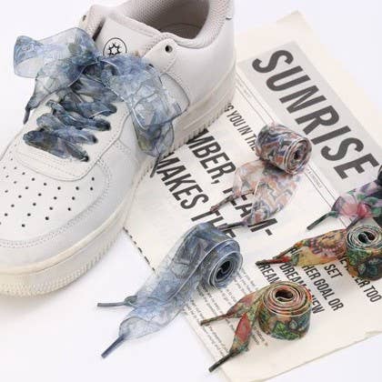 Organza Shoelaces