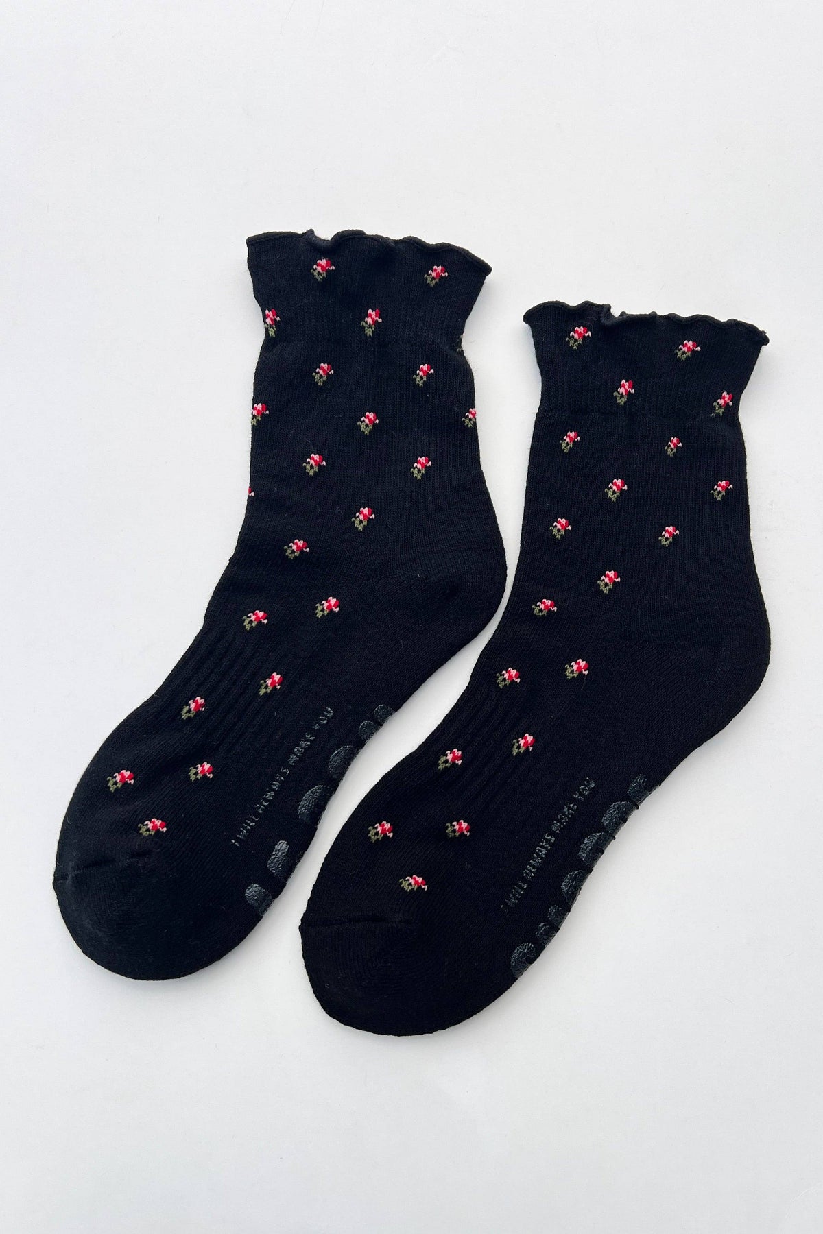 Petal Ruffled Hugger Crew Socks - Proper