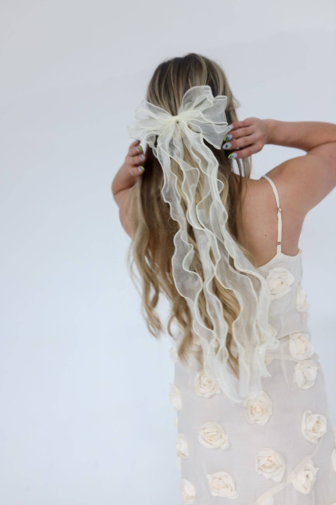 Jumbo Organza Bow - Proper