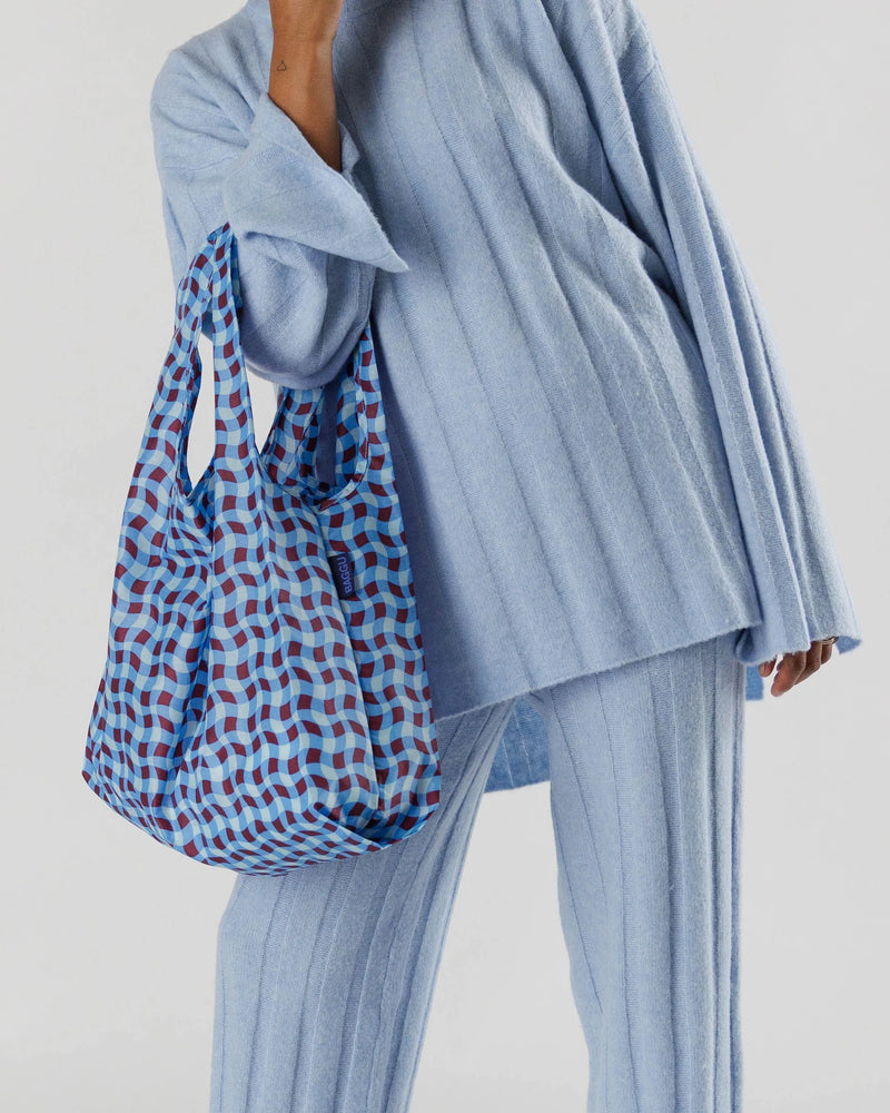Standard Baggu - Wavy Gingham Blue - Proper
