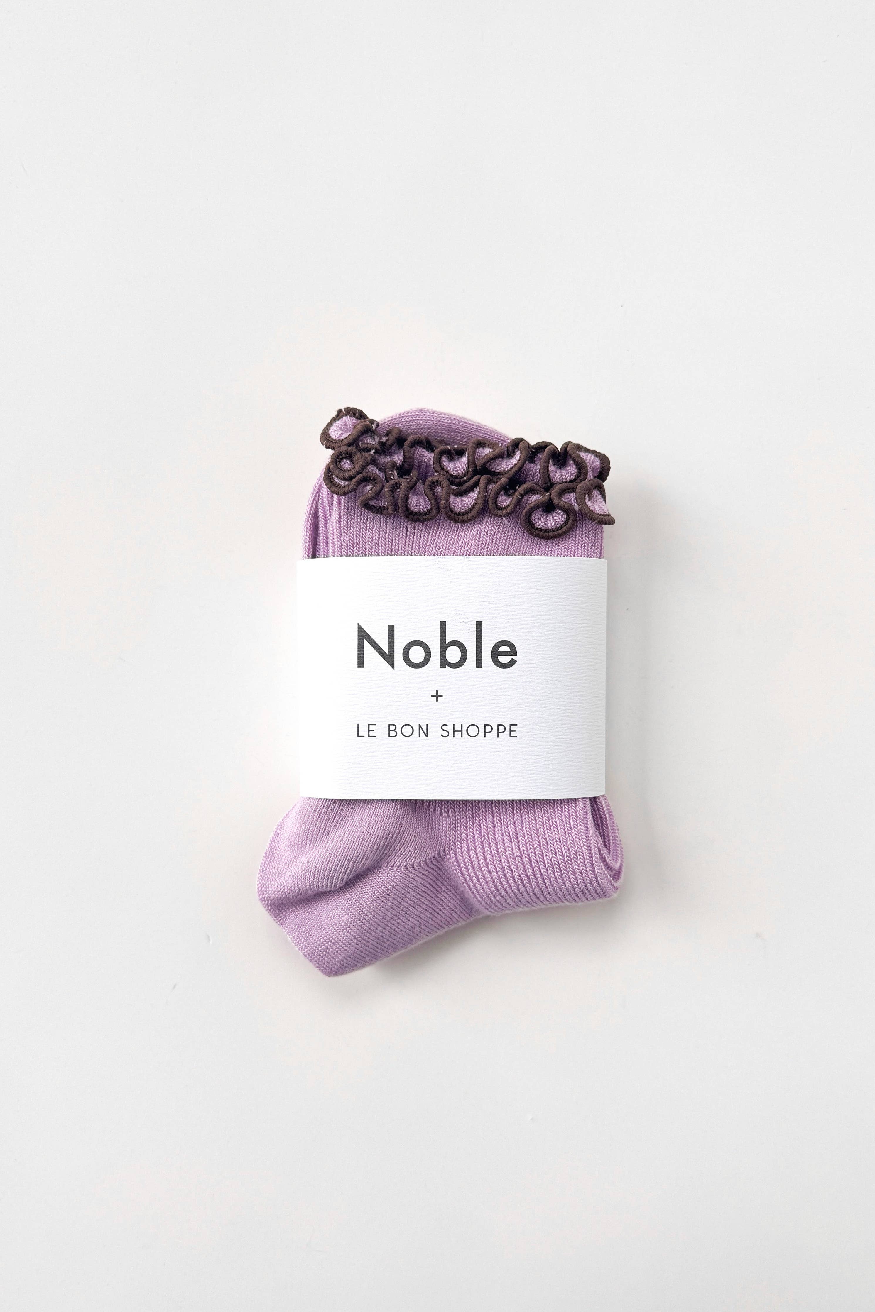 The Petite Ruffled Modal Socks (wholesale) - Proper
