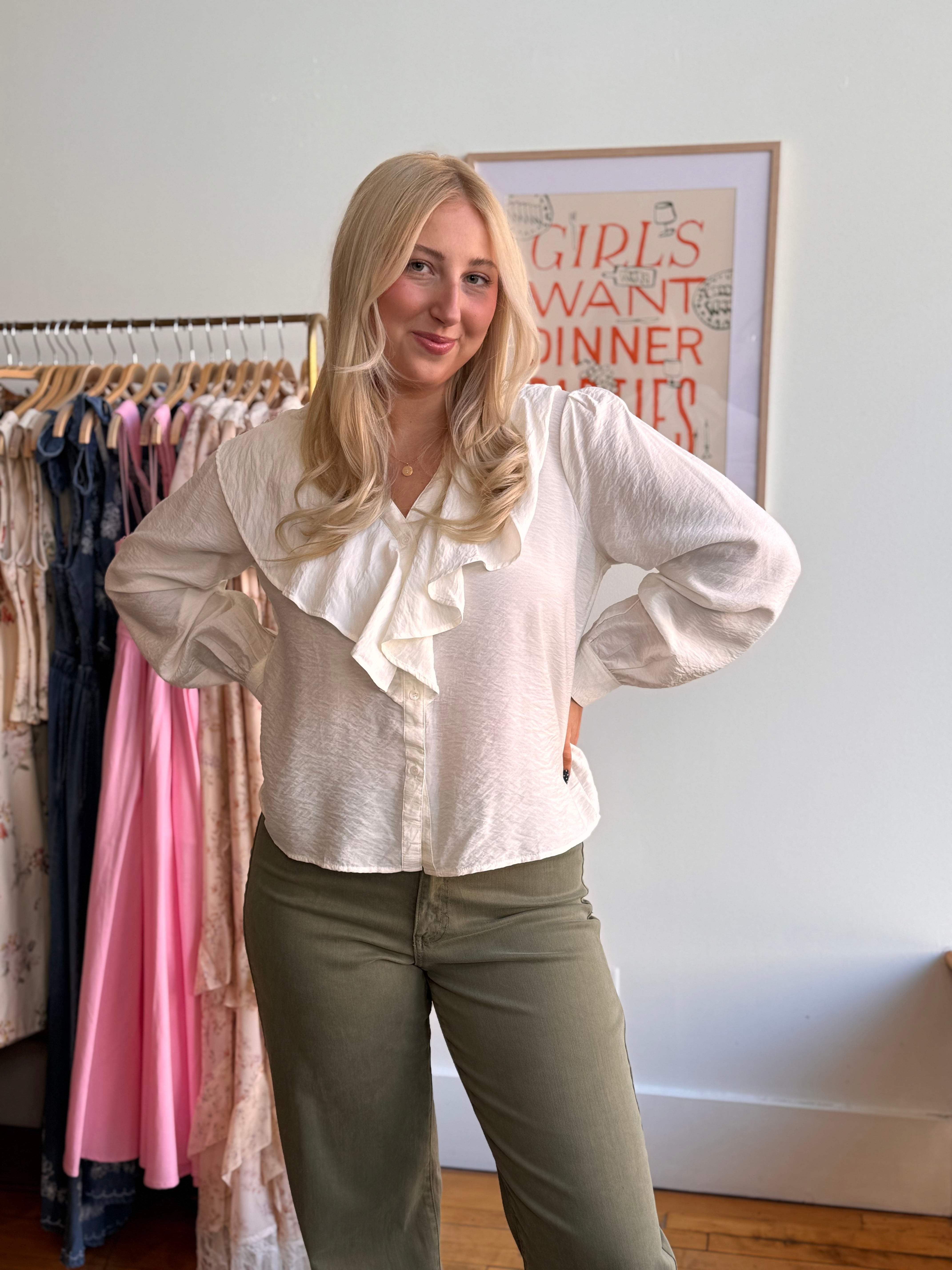 Kaja Frill Top - Proper