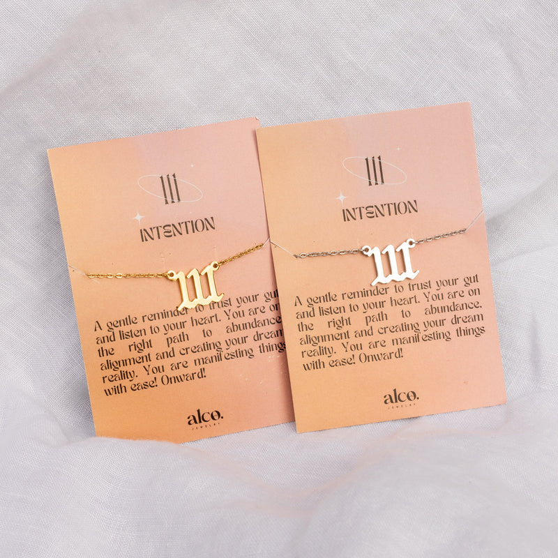 Angel Numbers Necklace - Proper
