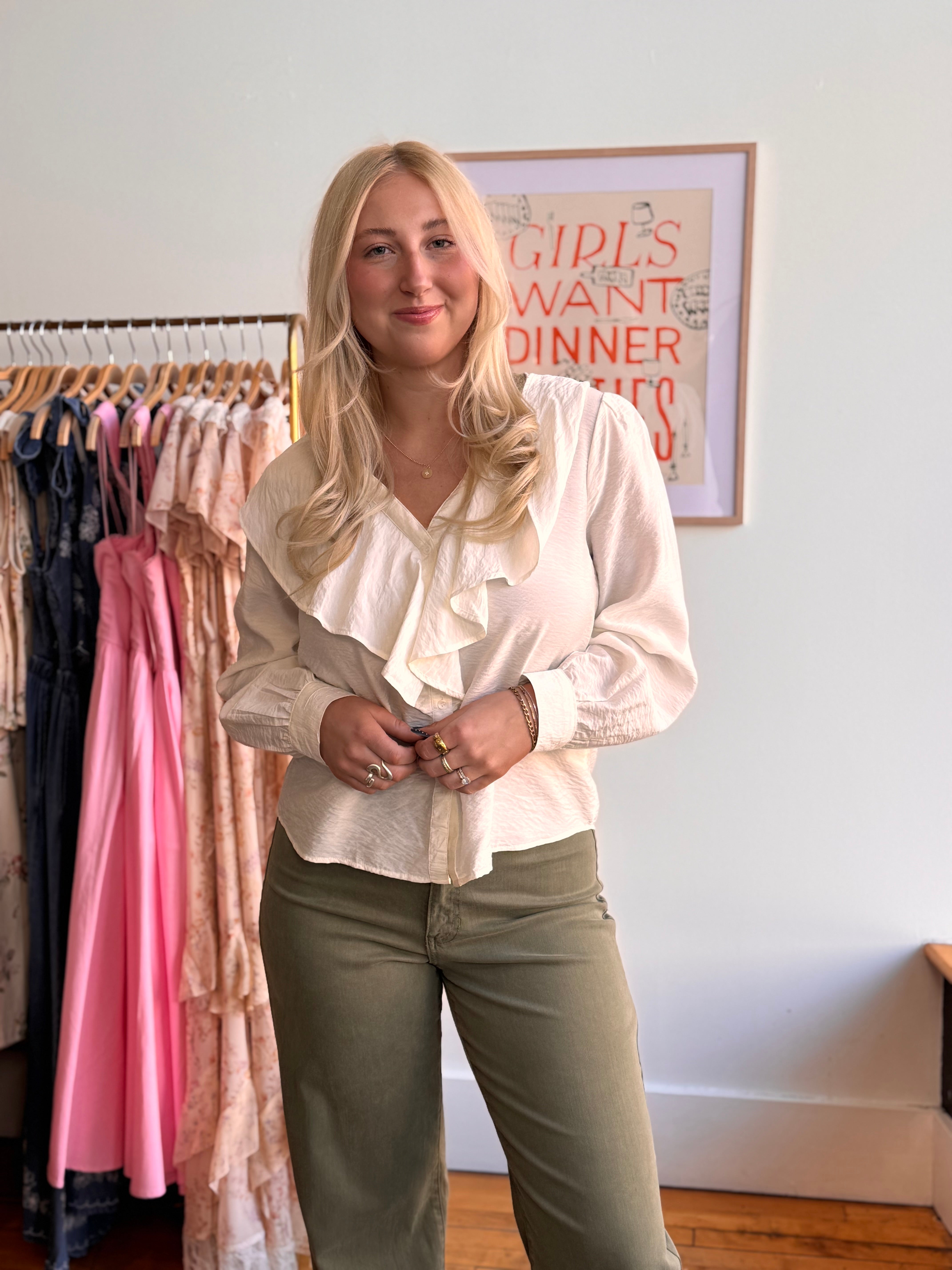Kaja Frill Top - Proper