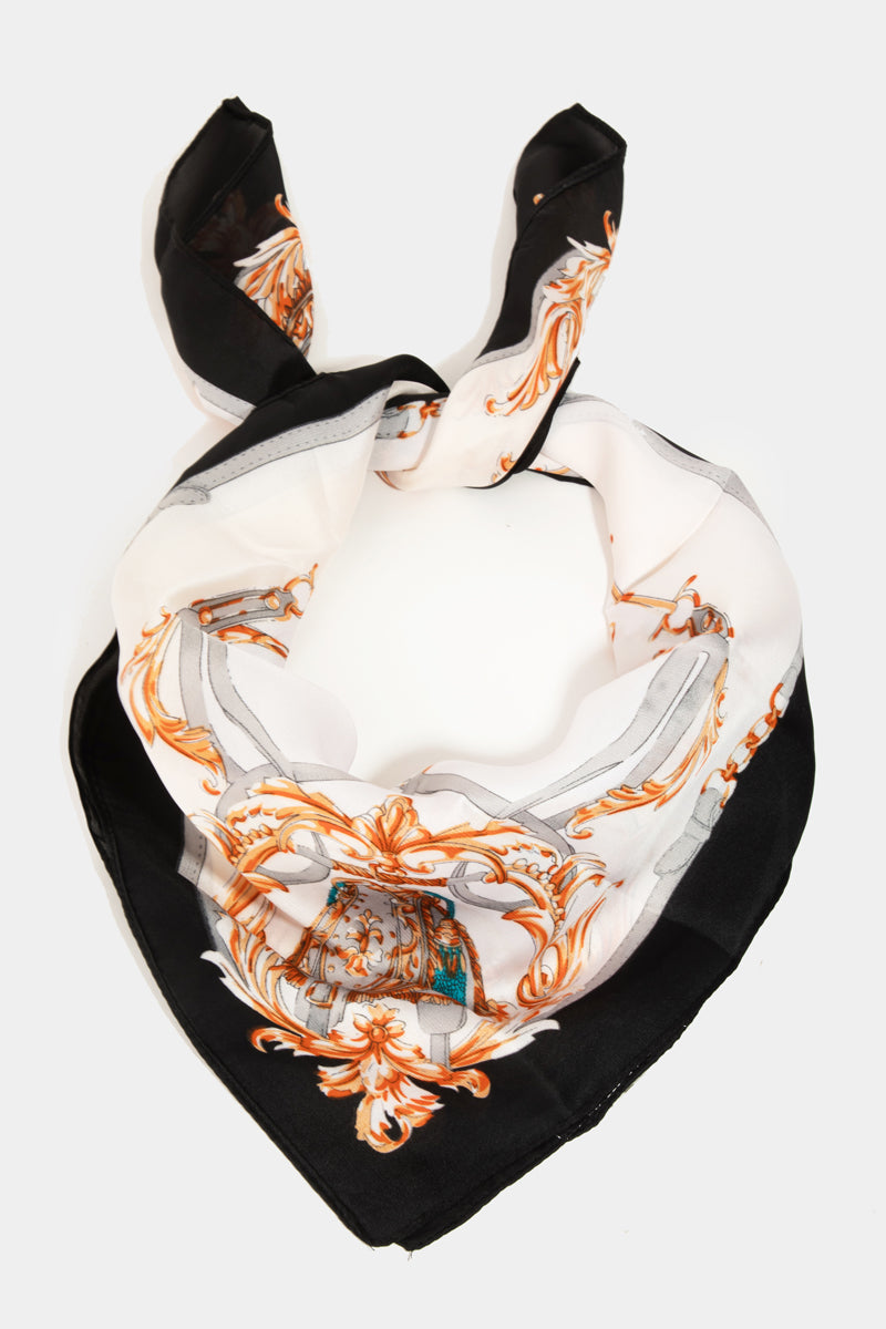 Abstract Print Square Scarf - Proper
