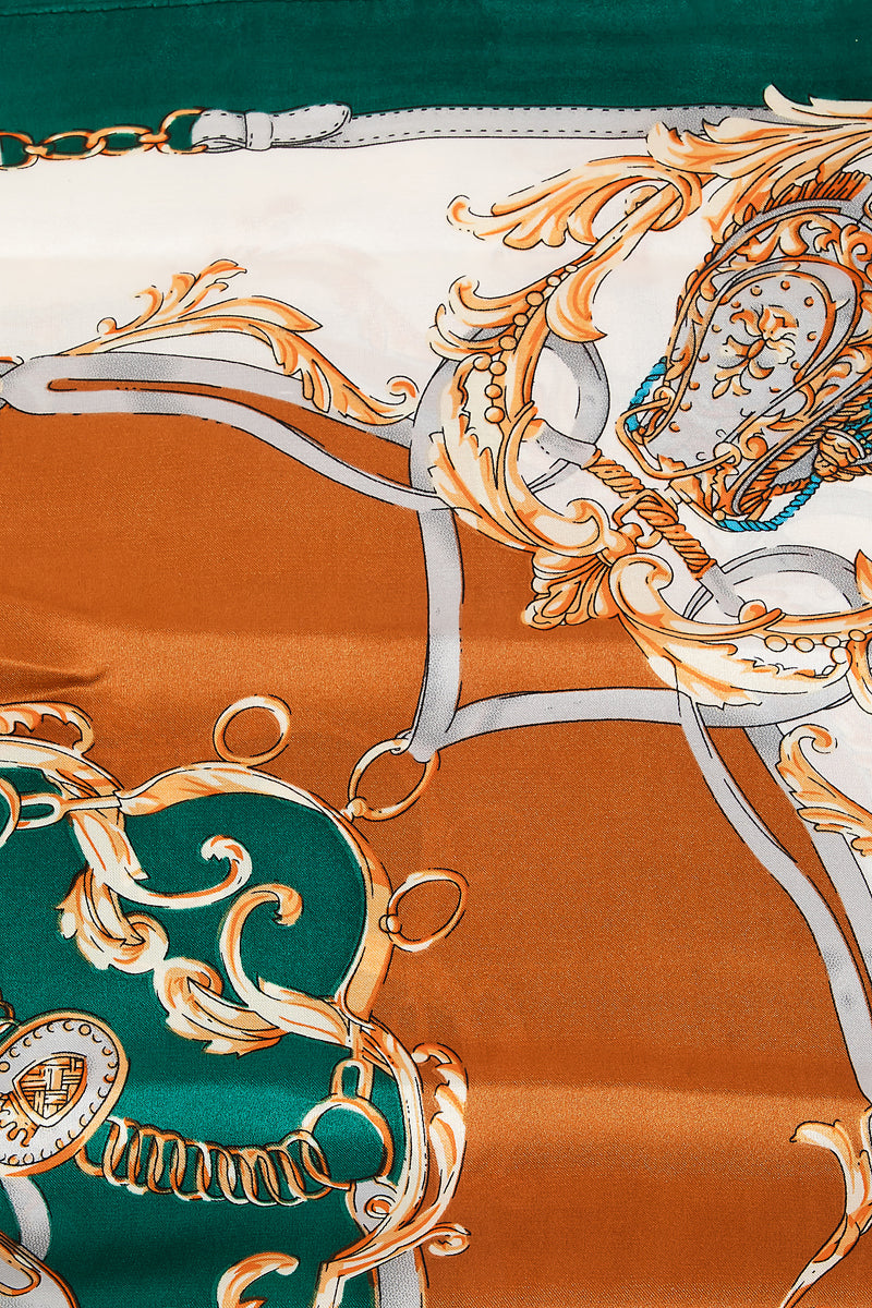 Abstract Print Square Scarf - Proper