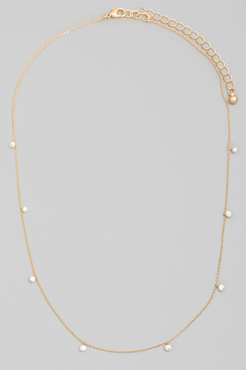 Mini Pearl Necklace - Proper