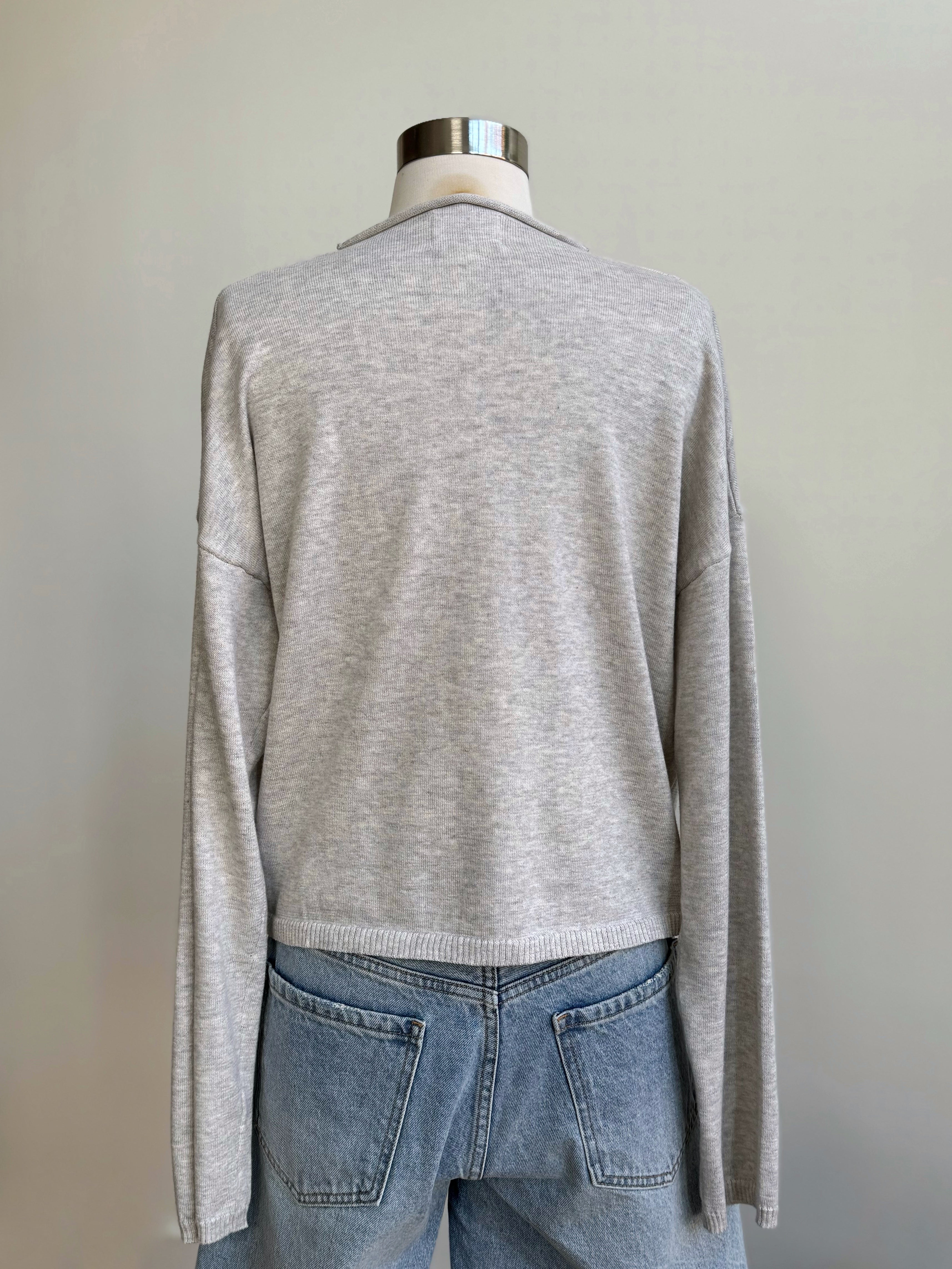 Cotton Piper Cardigan