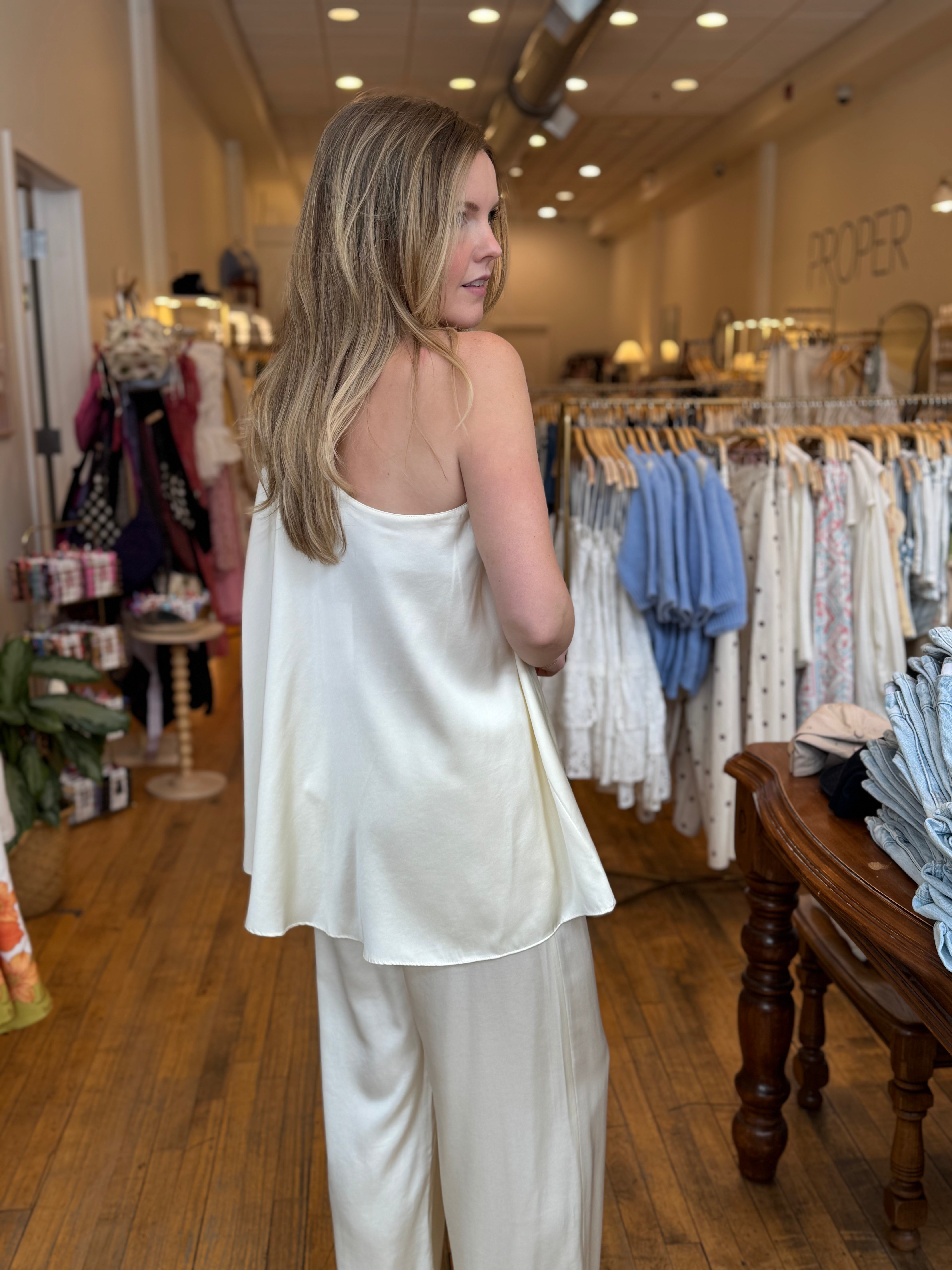 Aurore One Shoulder Top - Proper