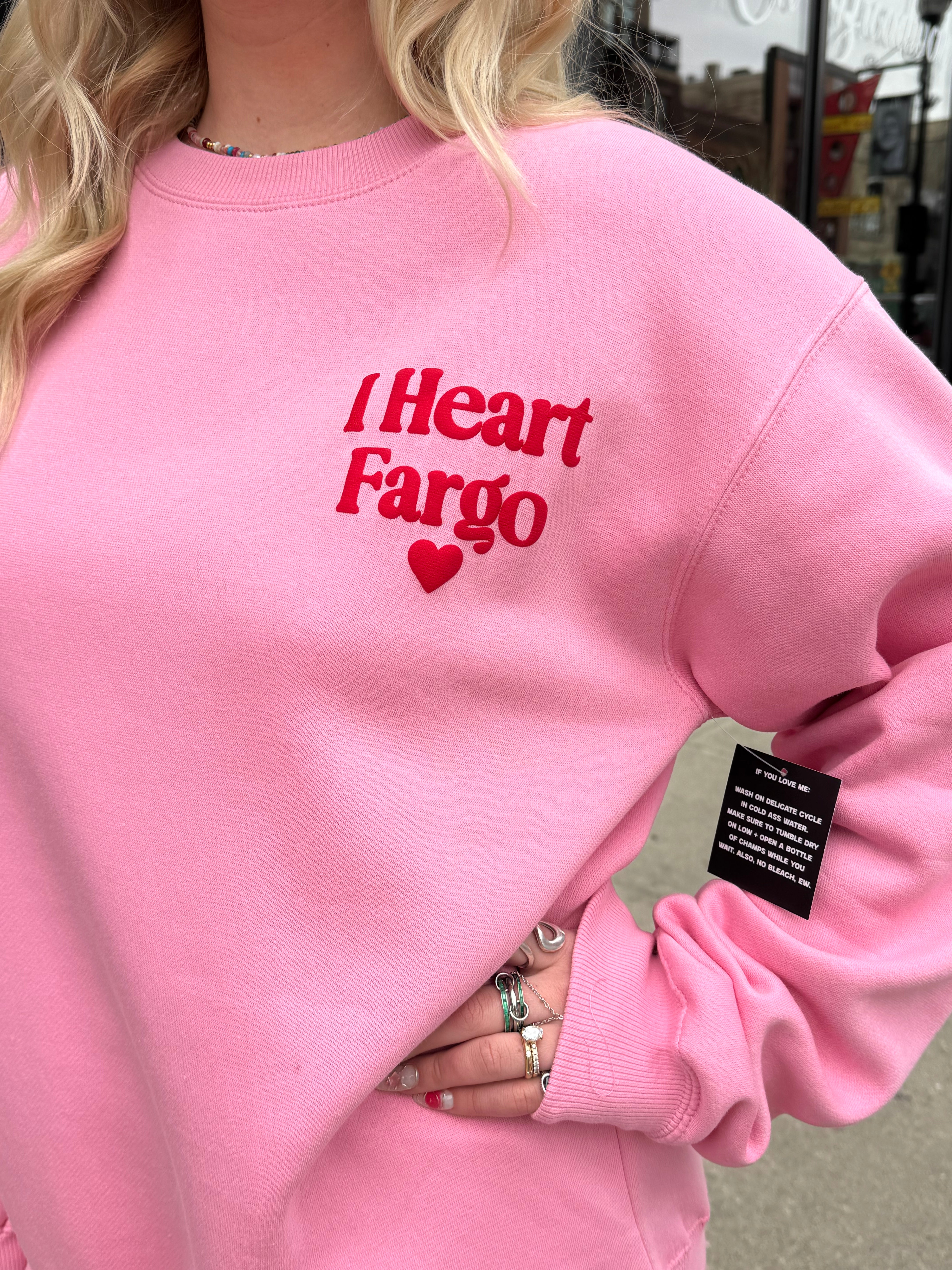 I Heart Fargo Sweatshirt - Proper