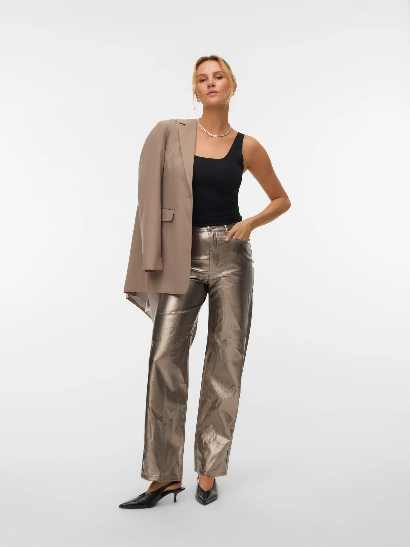 Tessa Coated Pants - Proper