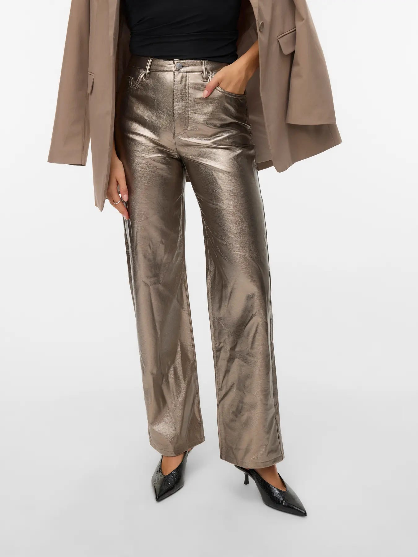 Tessa Coated Pants - Proper