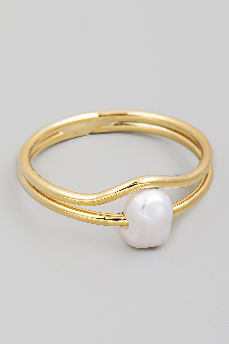 Pearly Bead Ring - Proper