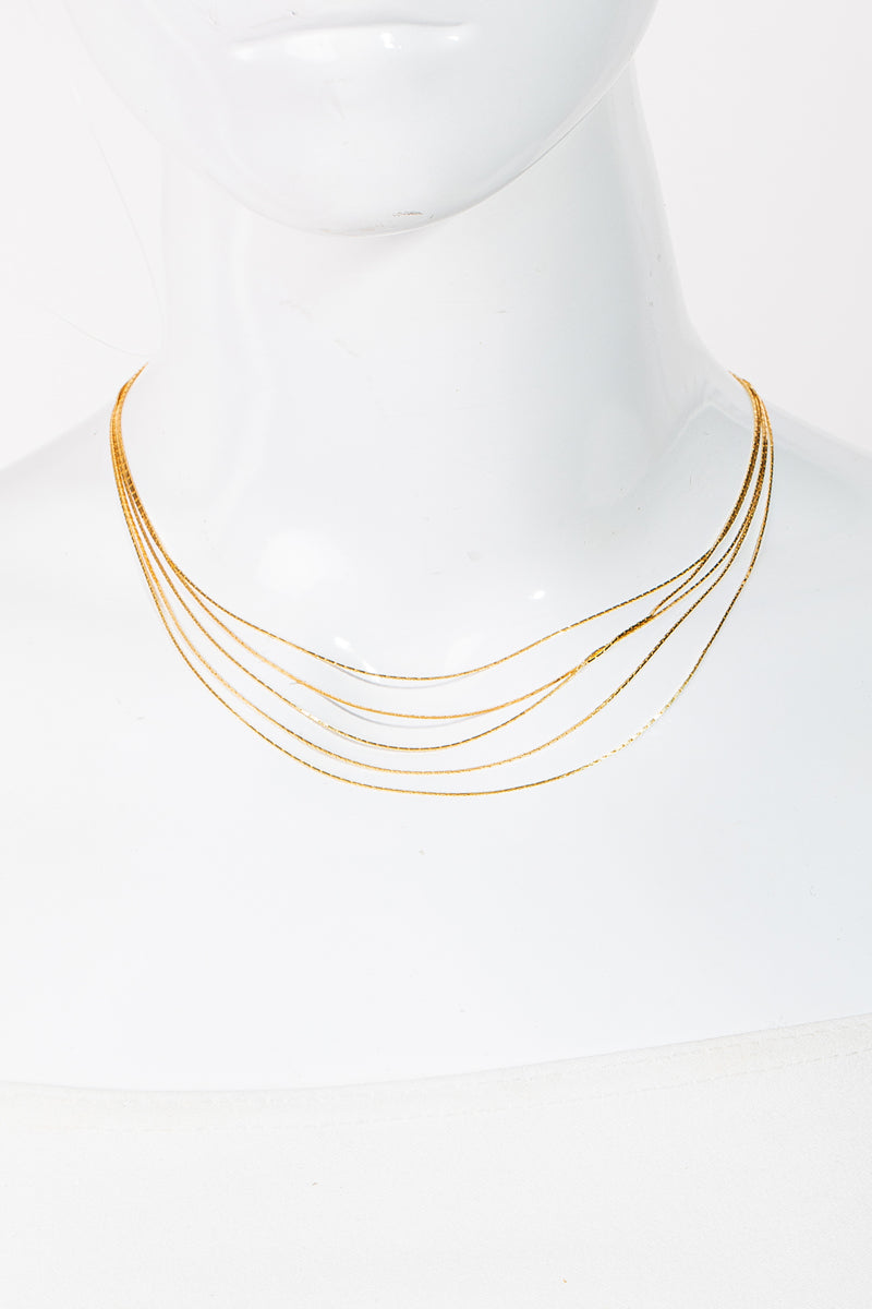 Five Layer Chain Necklace - Proper