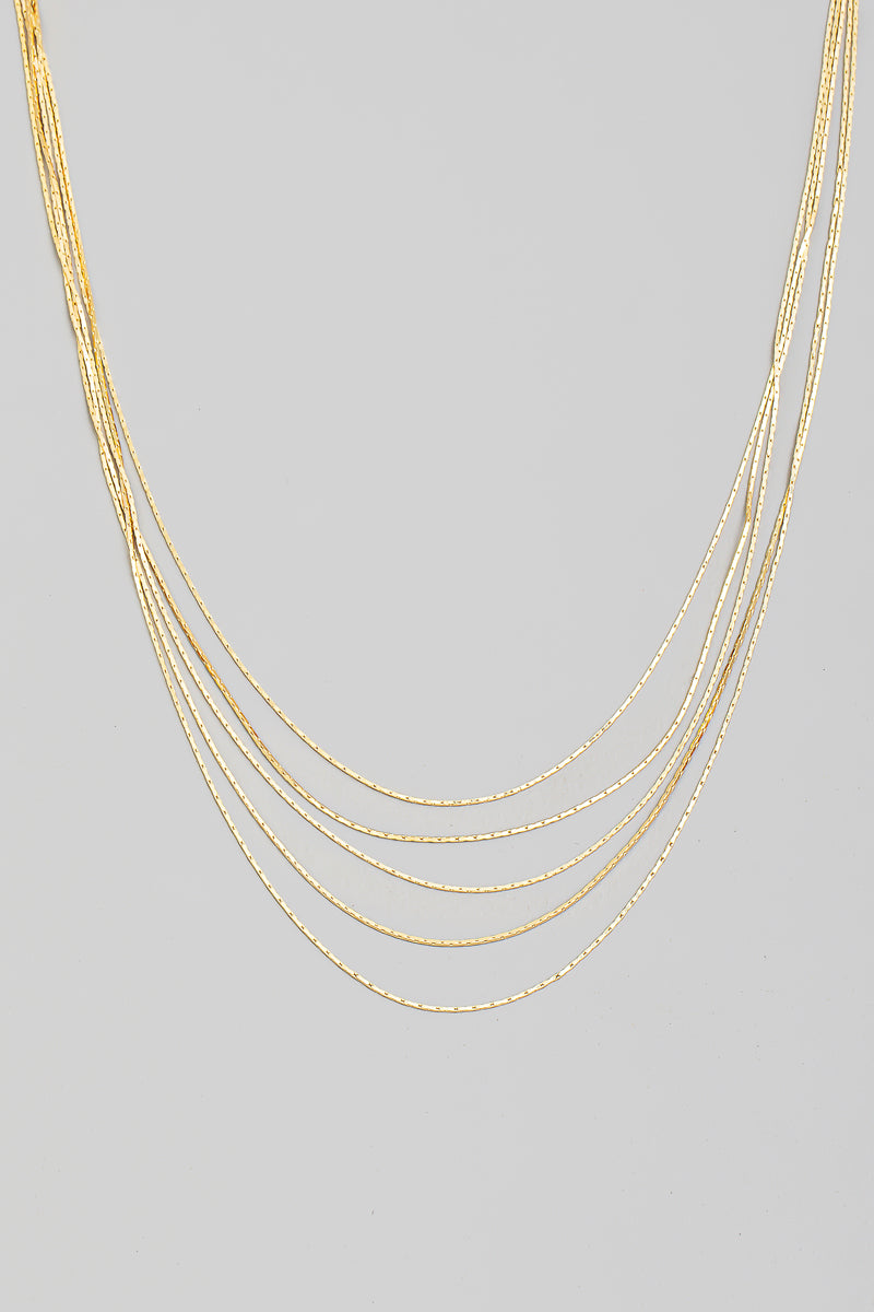 Five Layer Chain Necklace - Proper