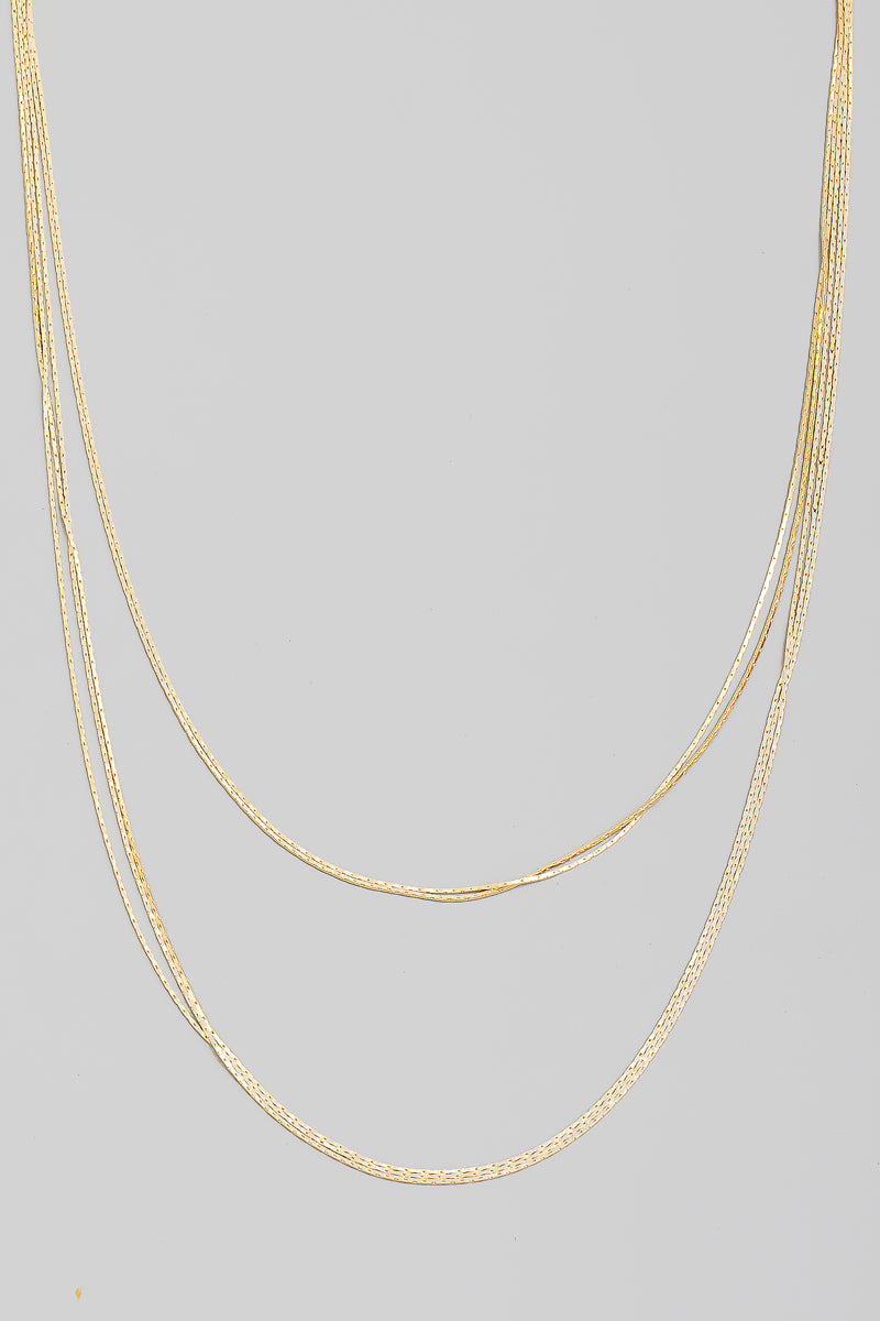 Layered Chains Necklace - Proper