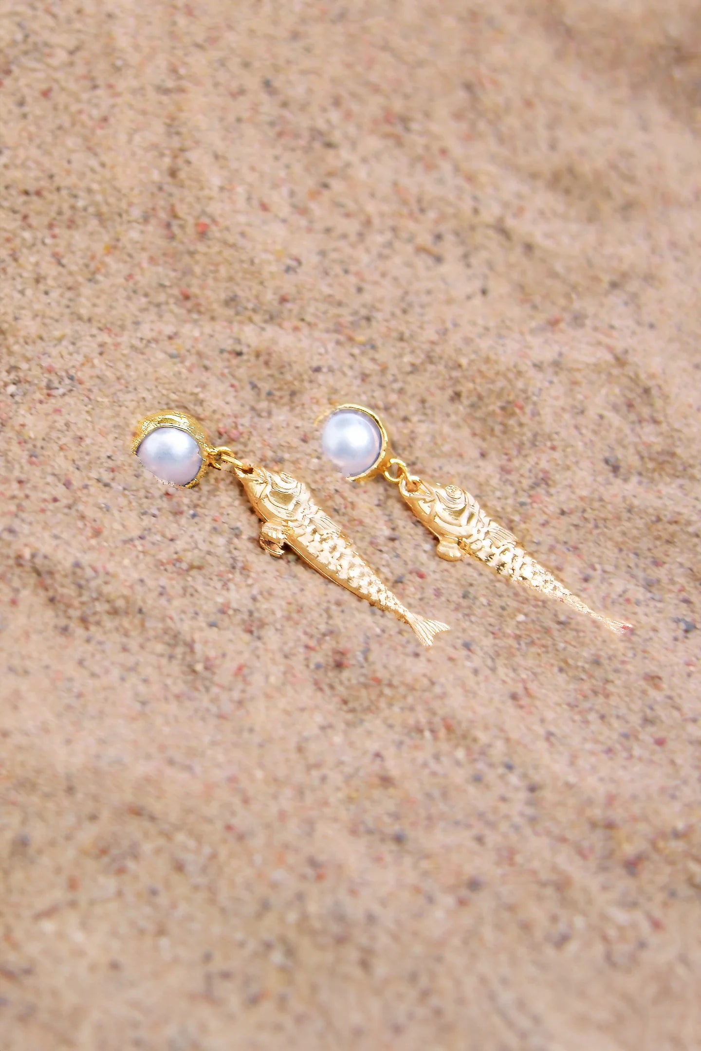 Pesce and Pearls Earrings - Proper