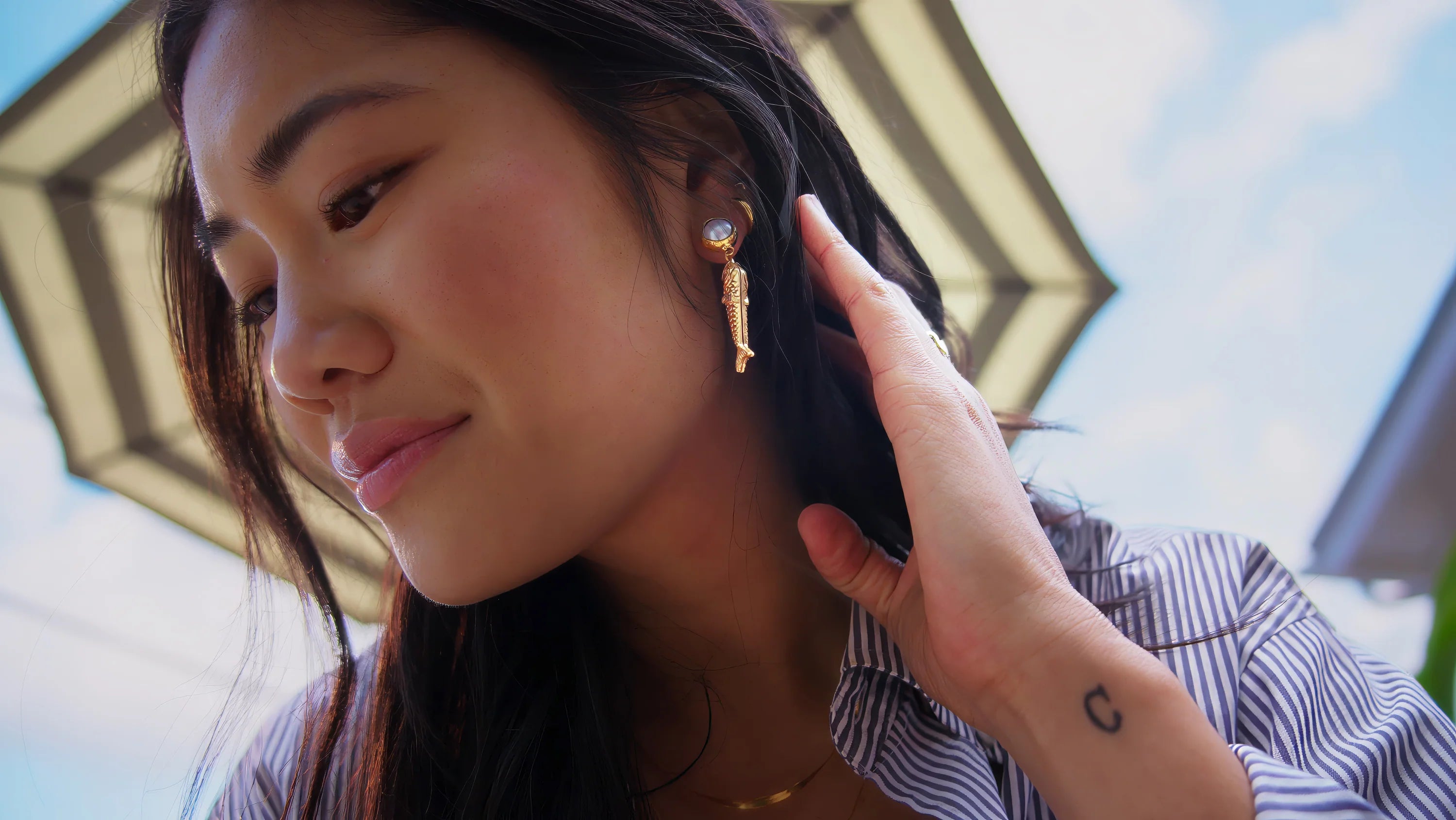 Pesce and Pearls Earrings - Proper