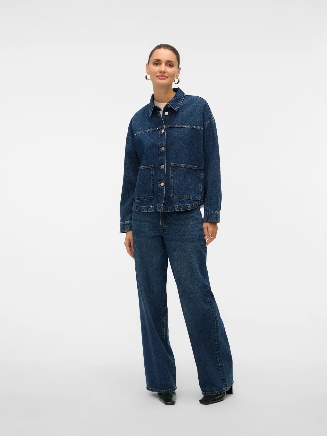 Jamie Denim Top - Proper