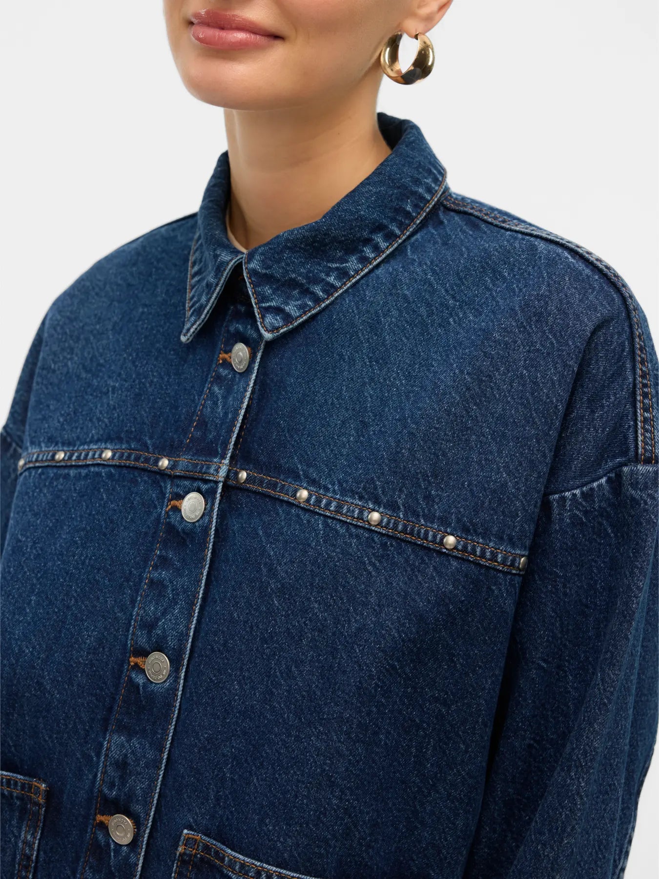 Jamie Denim Top - Proper