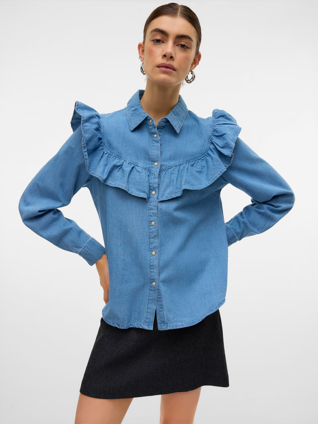 Muli Denim Top
