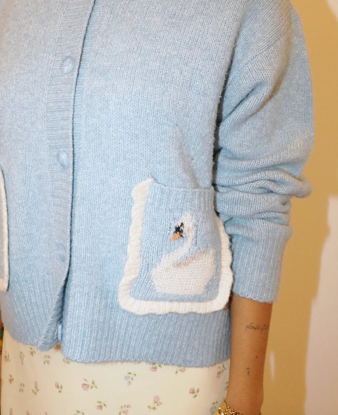 Swan Cardigan