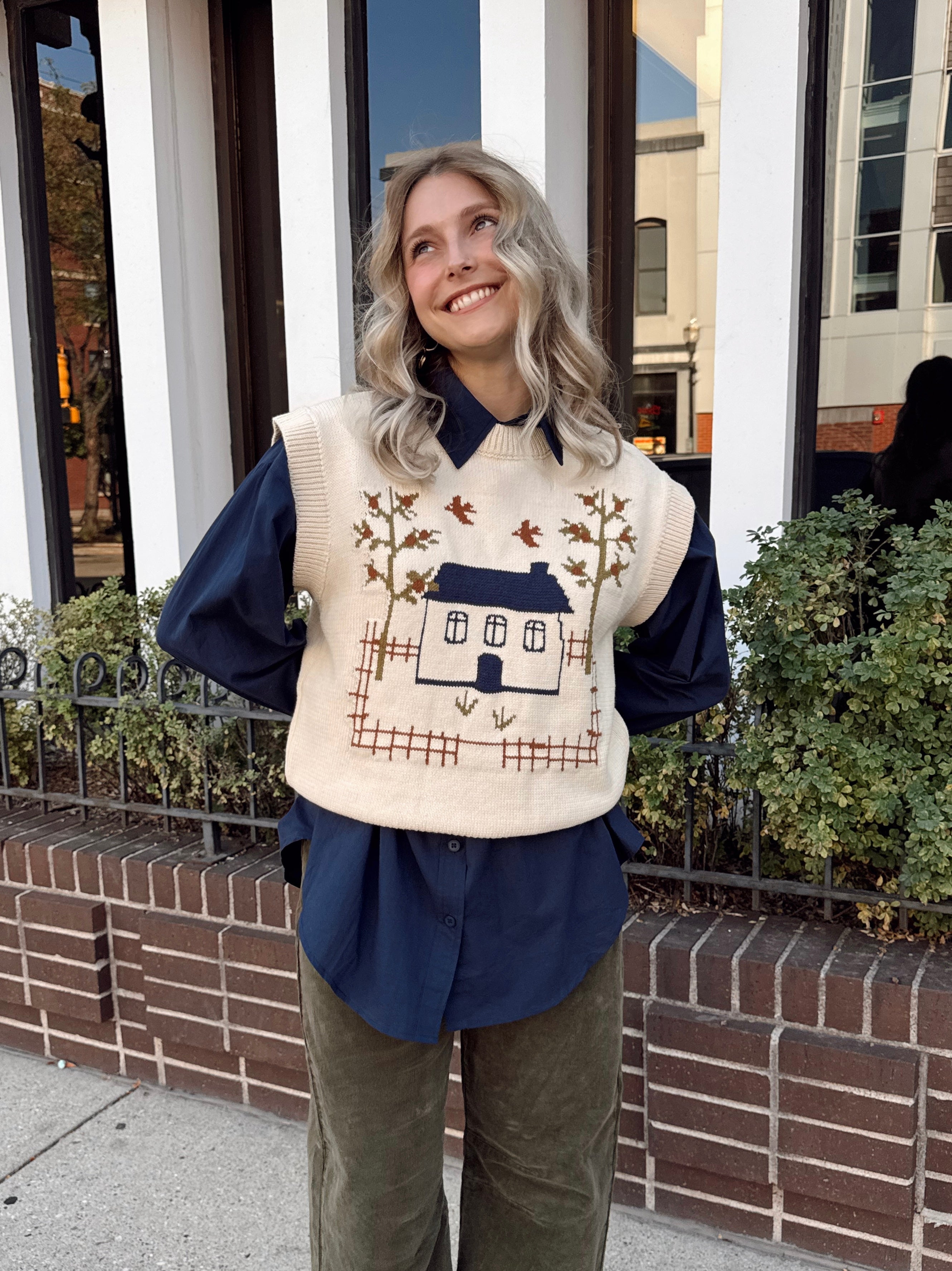 Home Sweet Home Sweater Vest
